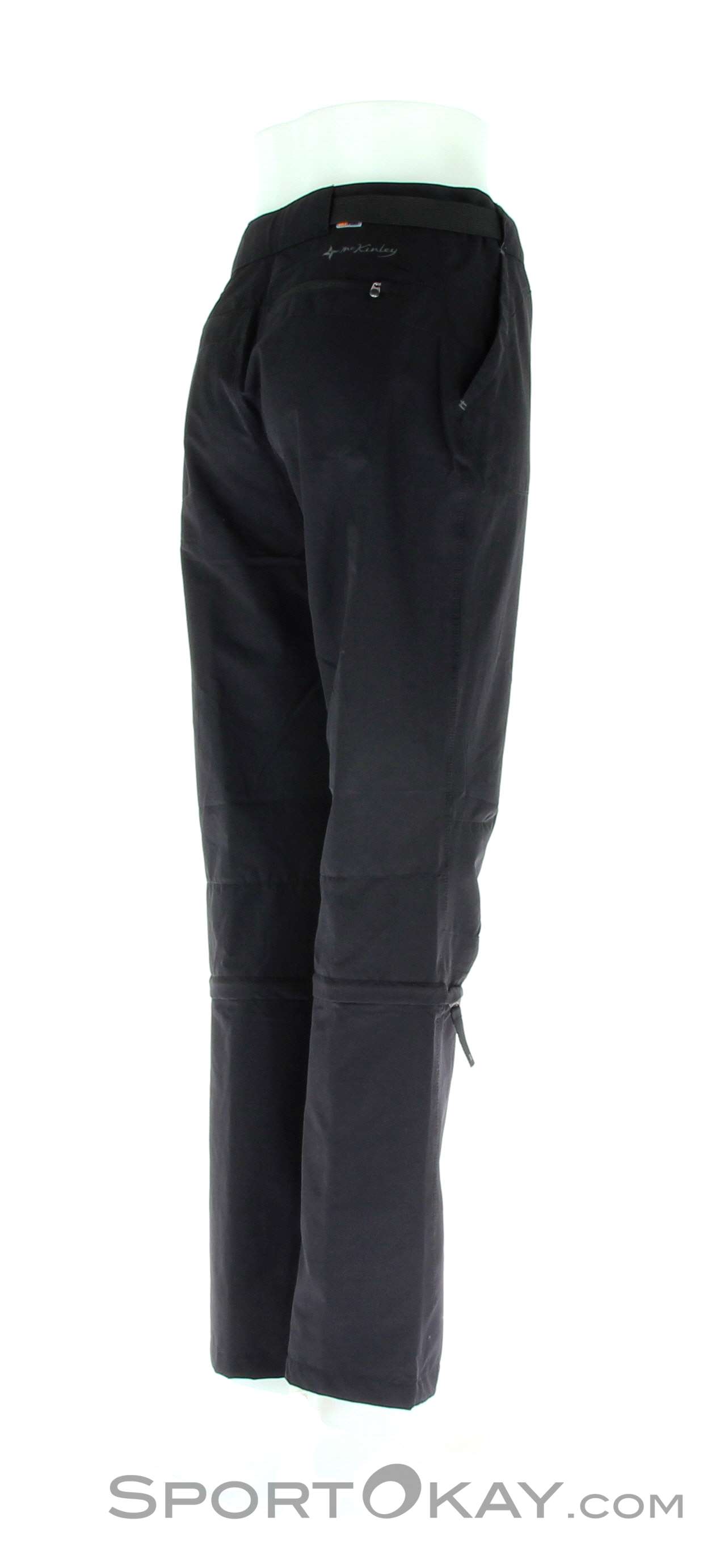Pantalon Trekking McKinley Noir, Taille L, Unisexe, Occasion Très Bon état