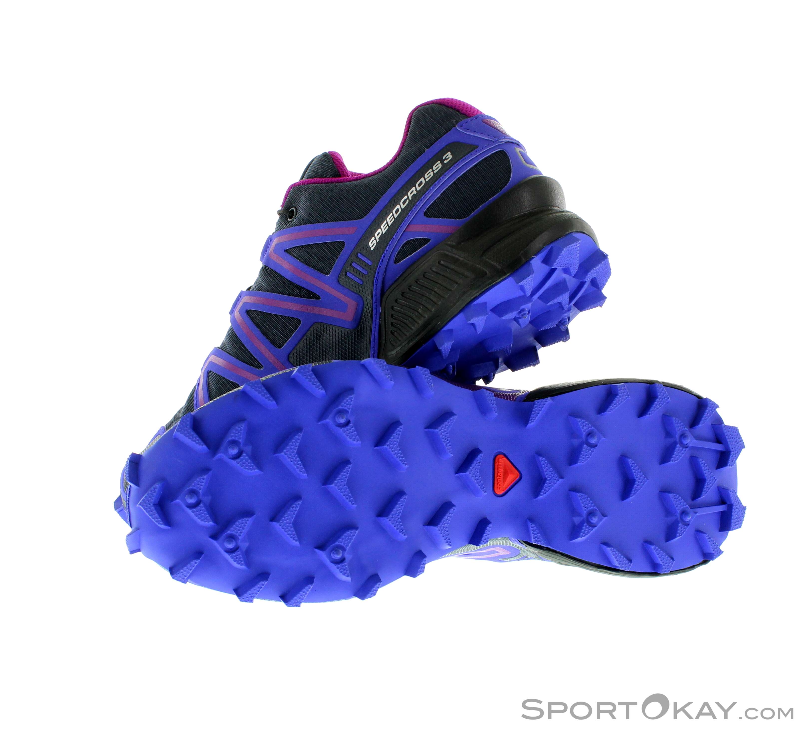 Running Shoes Salomon Speedcross Uomo Porpora Trail Running Shoes