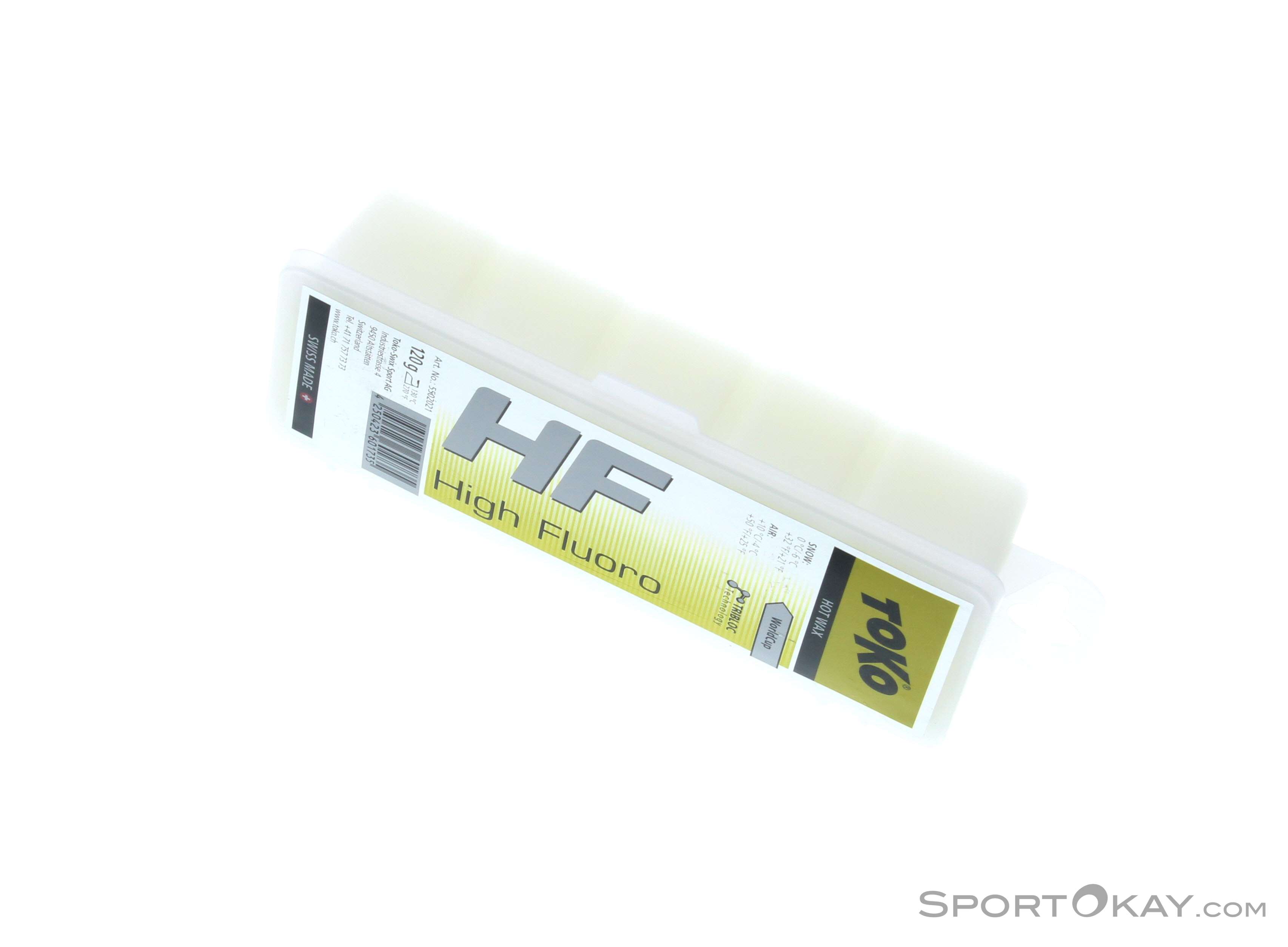 TOKO HF-002 イエロー　スキーワックス Toko HF Hot Wax yellow 40g Hot Wax - Wax - Ski Care - Ski