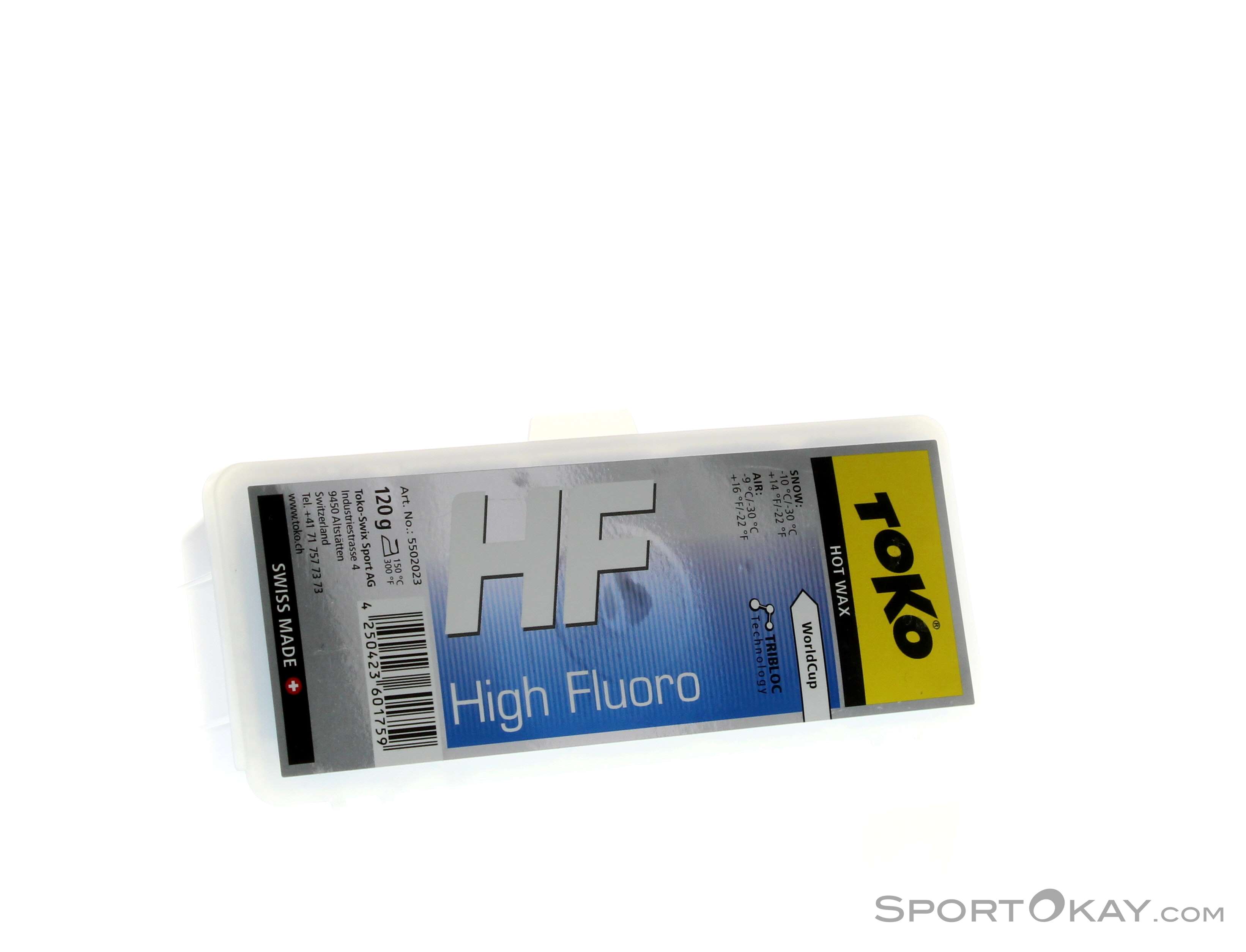 スキーワックス TOKO HF(120g) TOKO/HF HOTWAX イエロー 120g/スキー