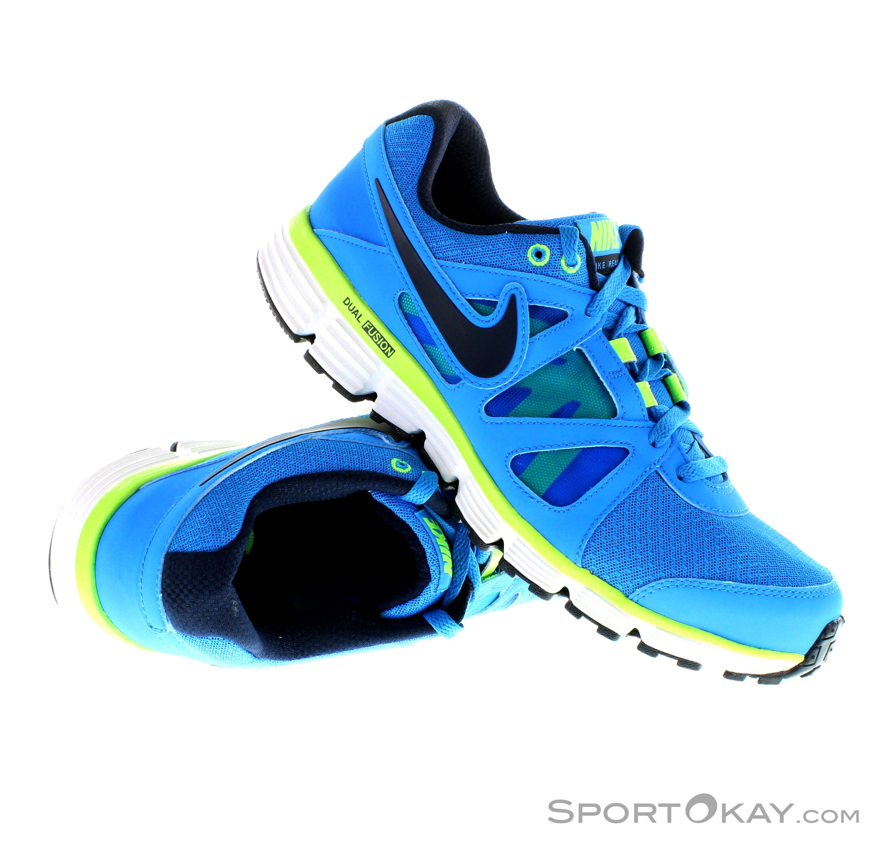nike dual fusion bleu