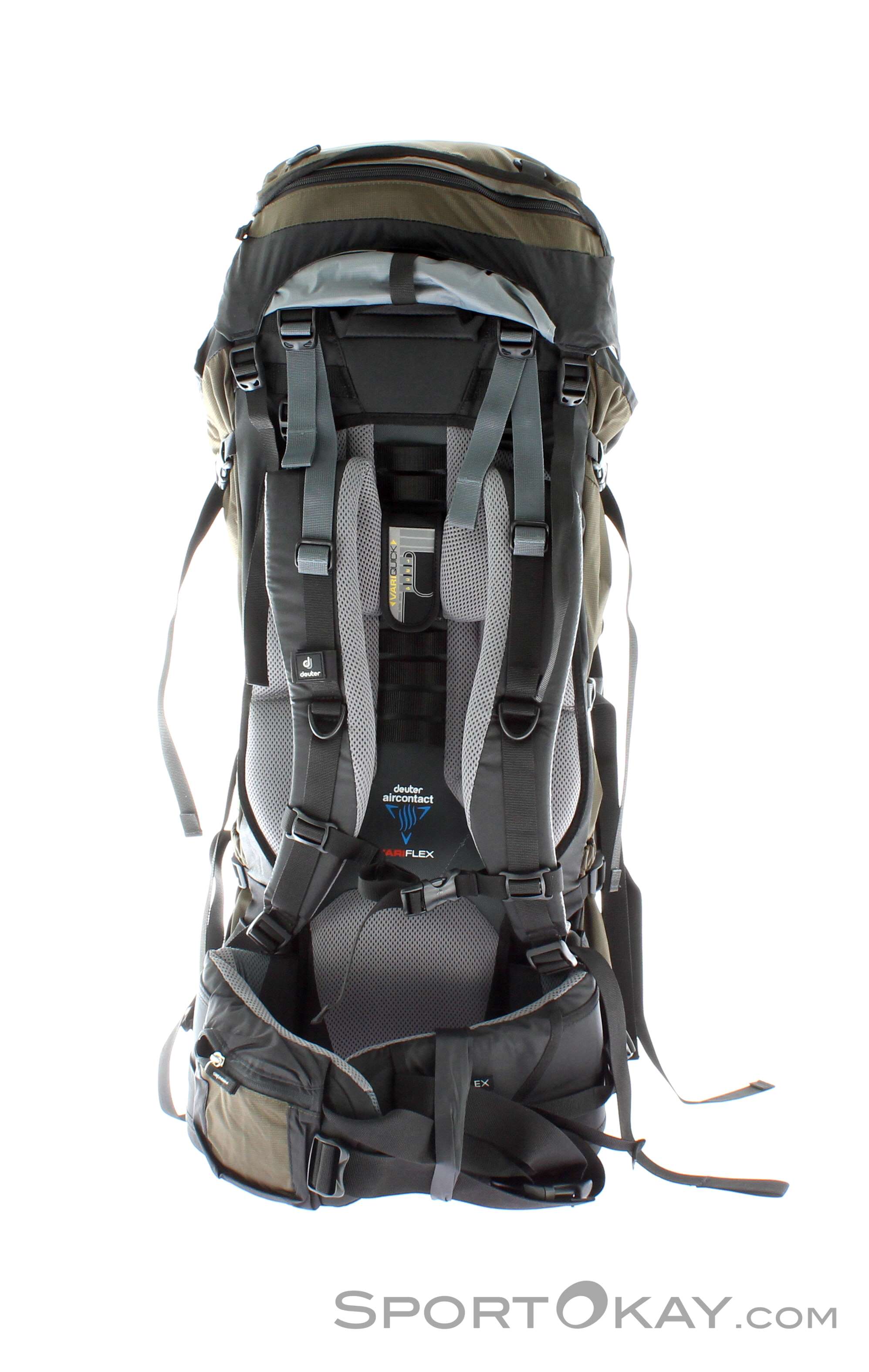 deuter Aircontact 75+10 バックパック Plecak trekkingowy Deuter Aircontact Pro 75+10 - black