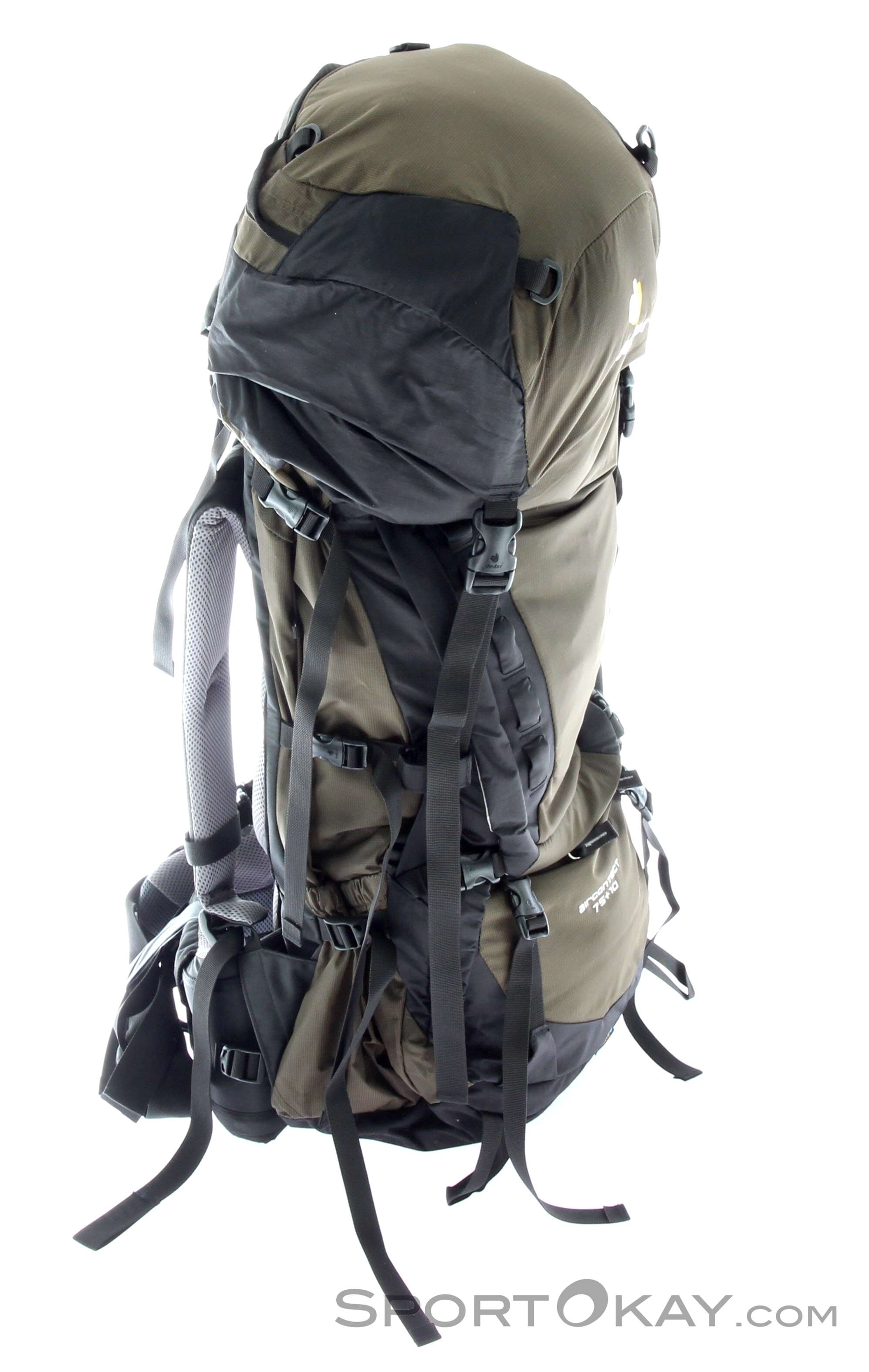 deuter Aircontact 75+10 バックパック Plecak trekkingowy Deuter Aircontact Pro 75+10 - black