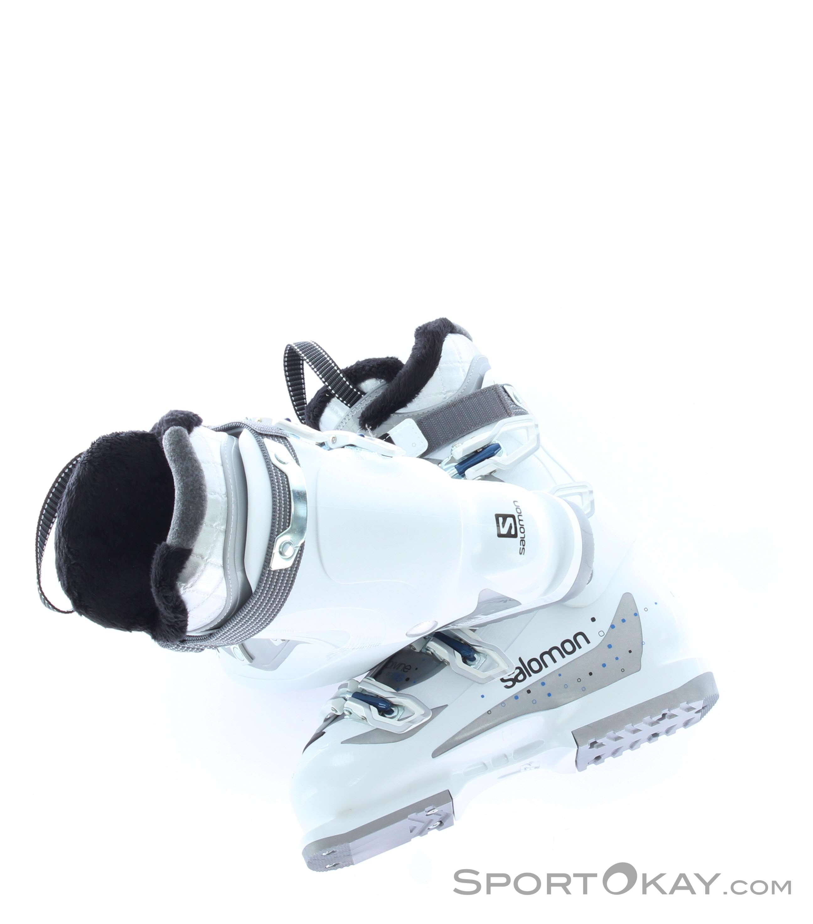 salomon divine mg womens ski boots 4 At a soft 55 flex this is an easy boot to push around the hill Salomon Divine MG Damen Skischuhe