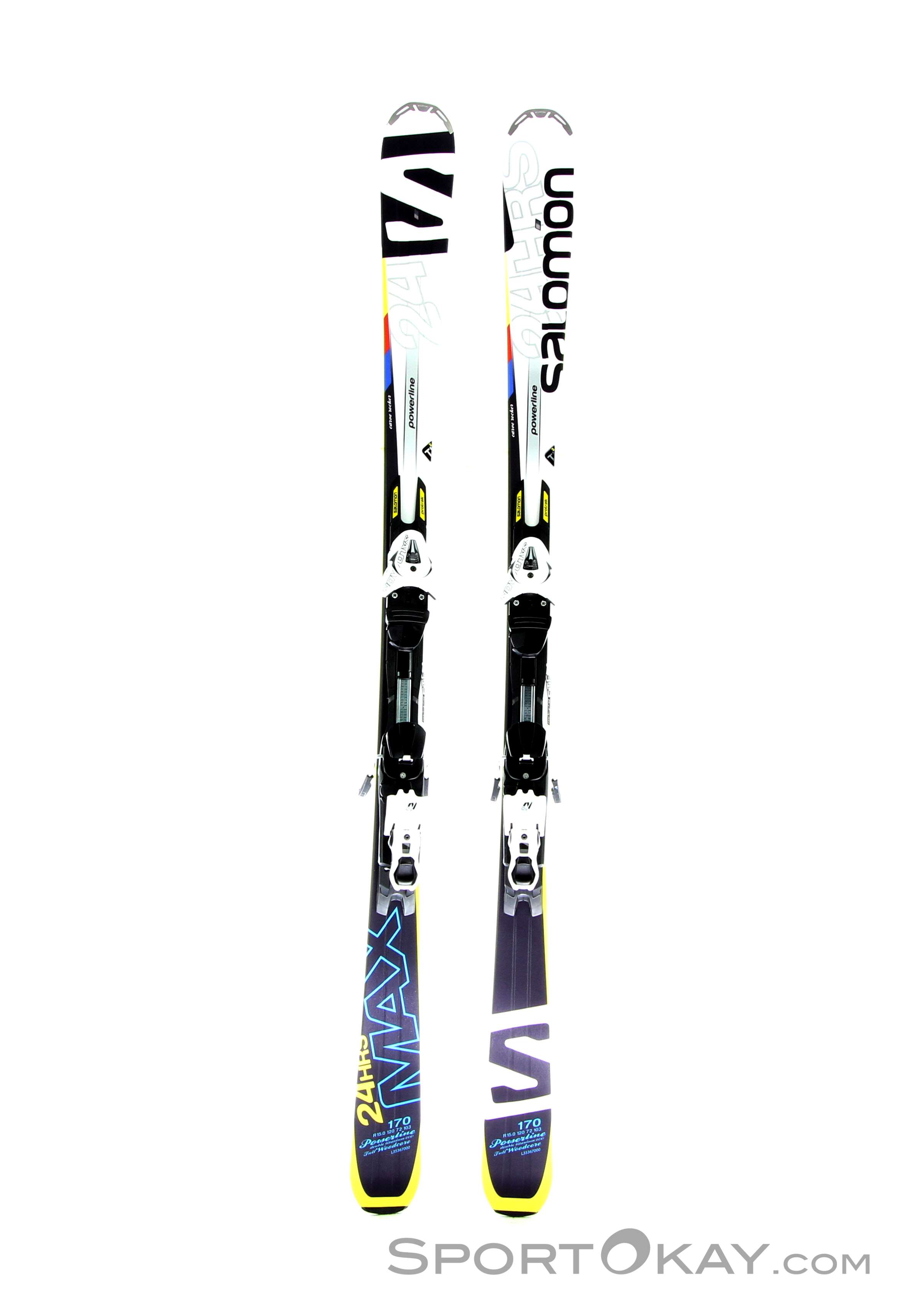Powerline Salomon 24h Max Salomon Powerline 24 Hours Skis SALOMON