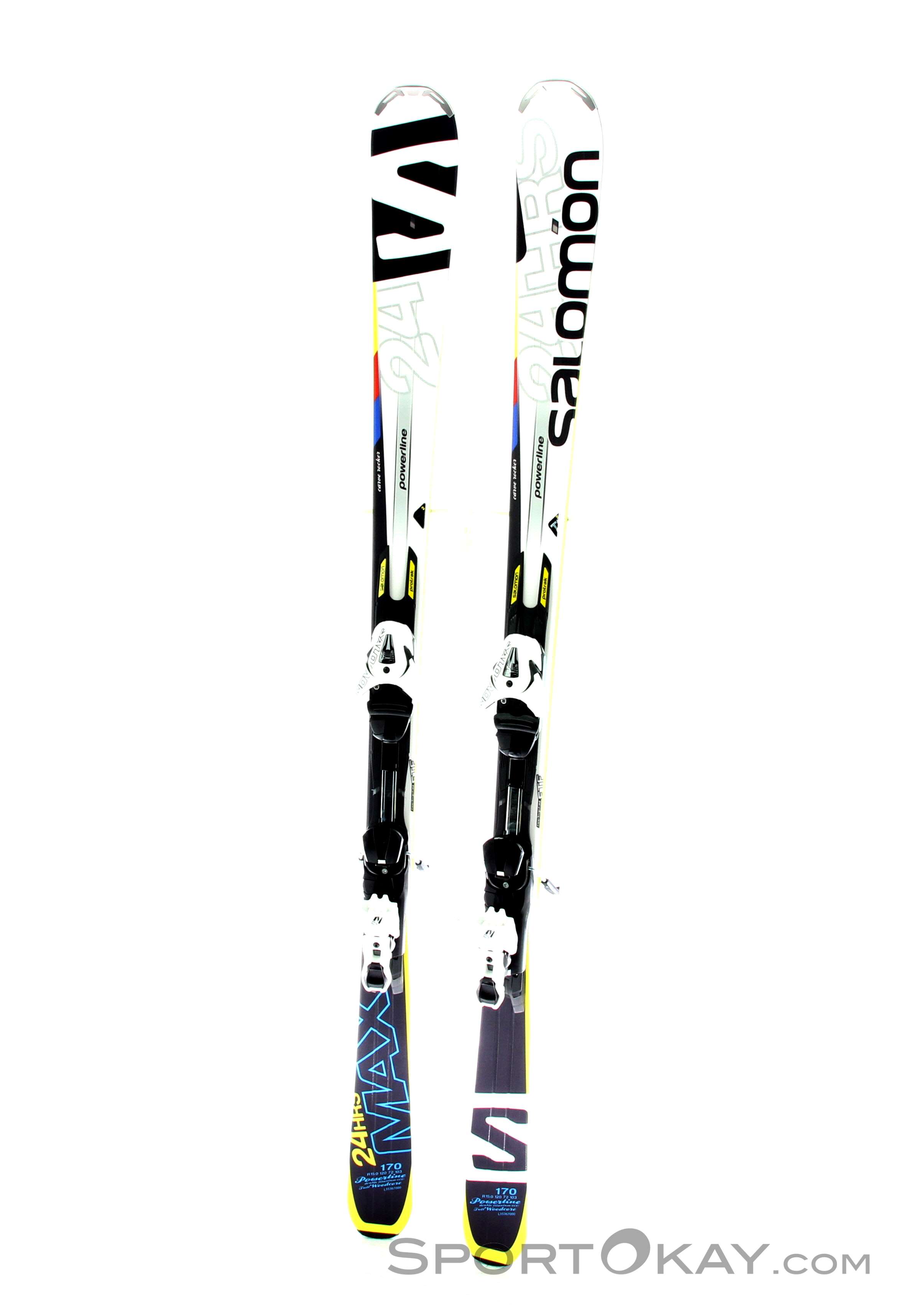 Salomon 24h Max Salomon 24 Hours Max Skis With Z12 Bindings 2014