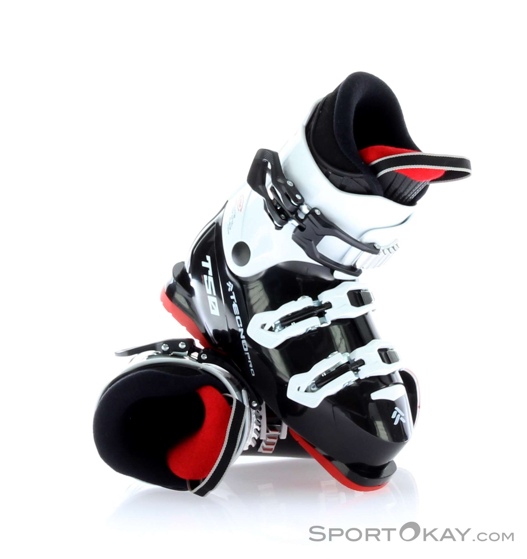 TECNOPRO Micro T50.4 - Inserti Unisex, Nero/Rosso, Taglia Unica, Lavabile