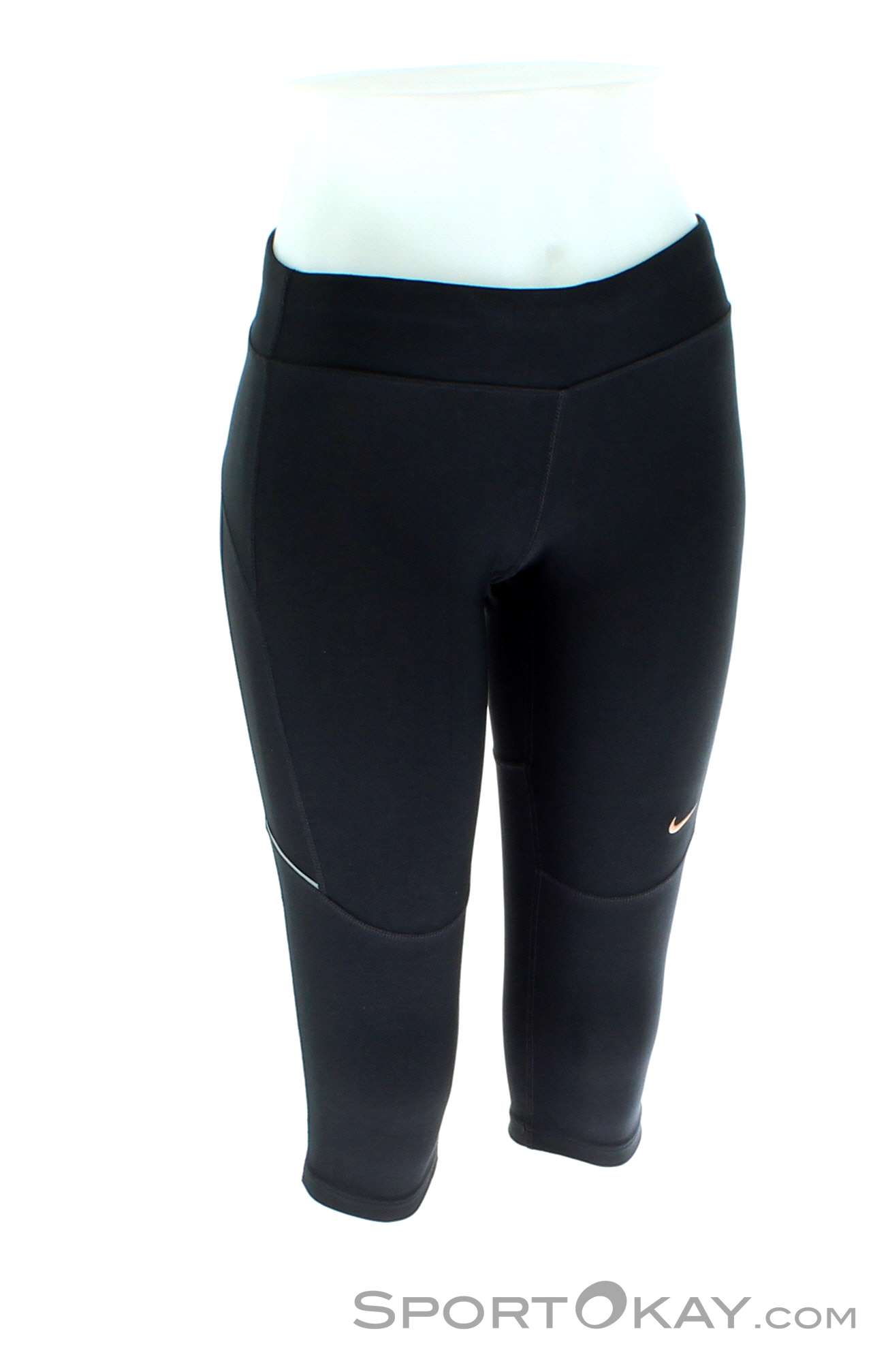 Womens Nike Nike Filament Half Tights Buy Nike Black/Lime Dri-FIT