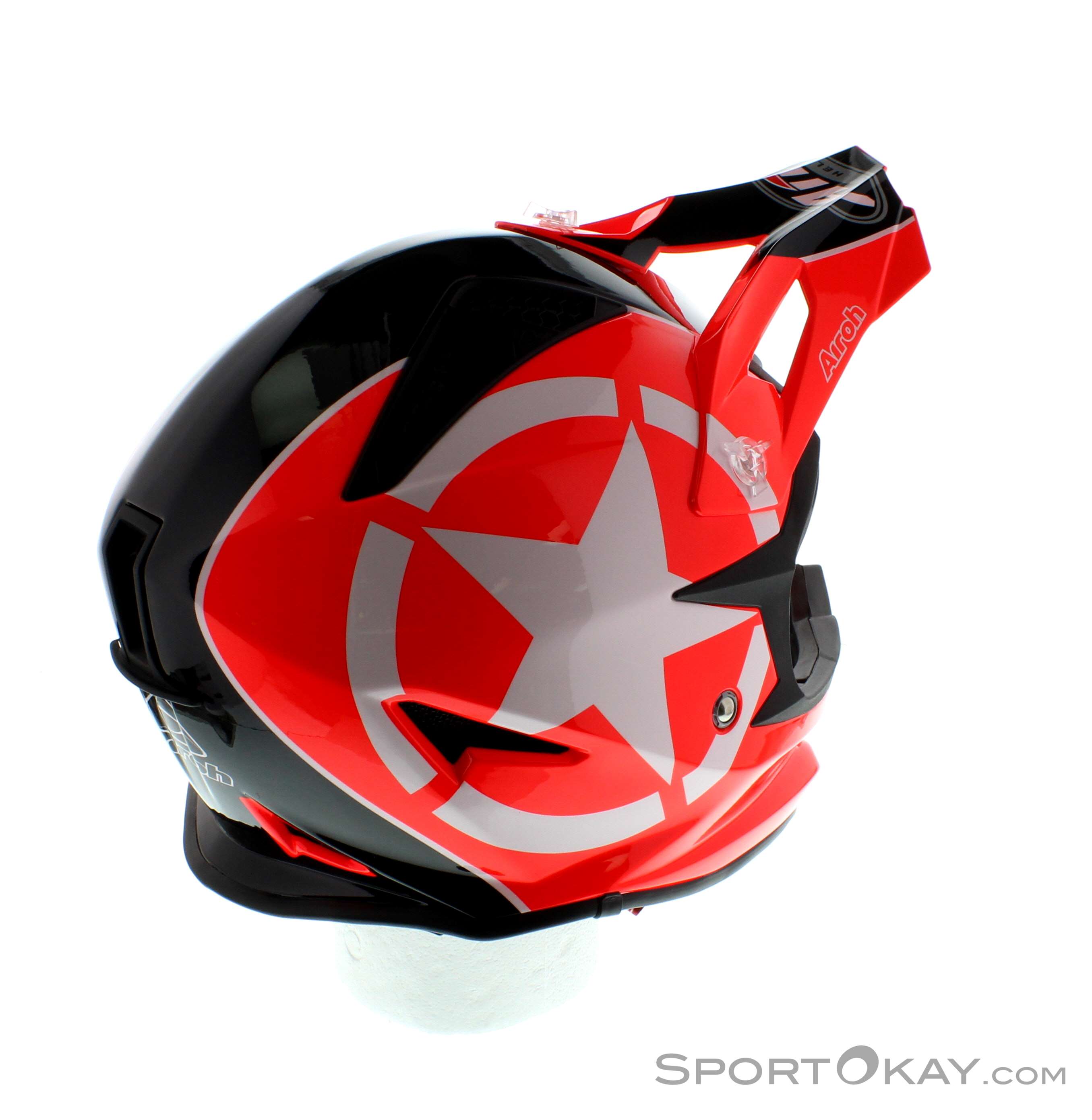 airoh fighter helmet Commander 2 Color Dual Sport with select size and color combinations offered AIROH Fighters Rockstar · Motocard