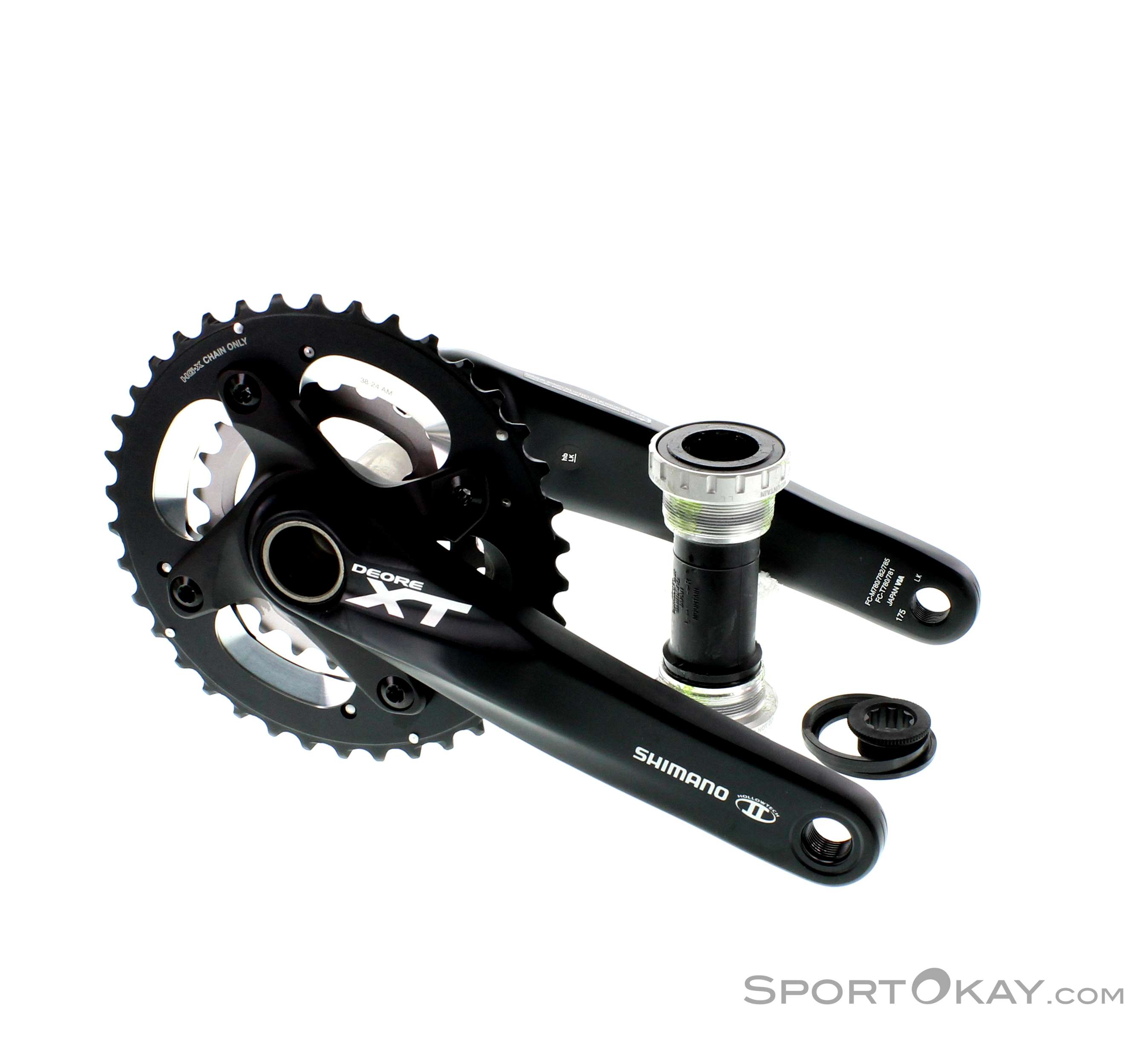 Shimano FC-M785 XT Hollowtech II Kurbelgarnitur 24-38Z - Crank