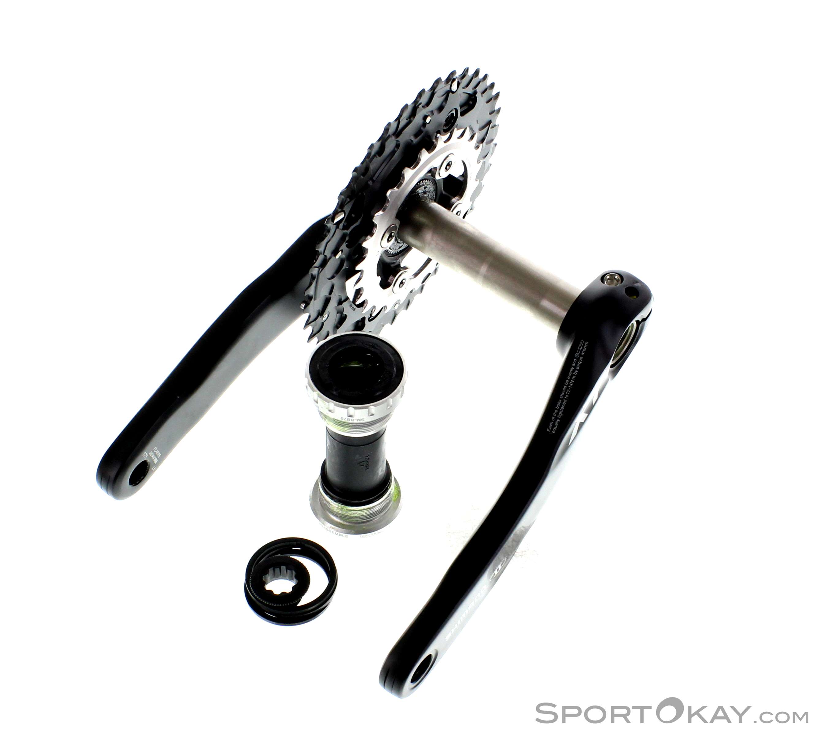 Shimano FC-M785 XT Hollowtech II Kurbelgarnitur 24-38Z - Crank