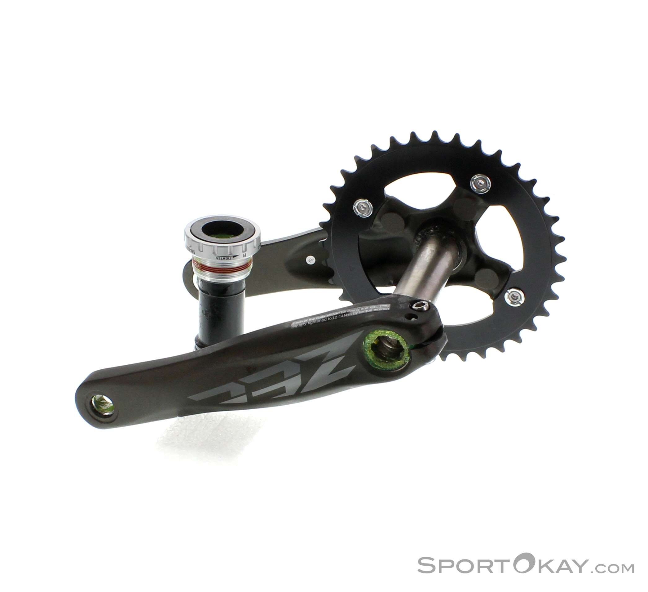 美品!! 175mm ZEE FC-M640 /36T /SHIMANO シマノ Shimano Deore Shimano ZEE FC-M640 175mm 10-Speed Mountain Bike