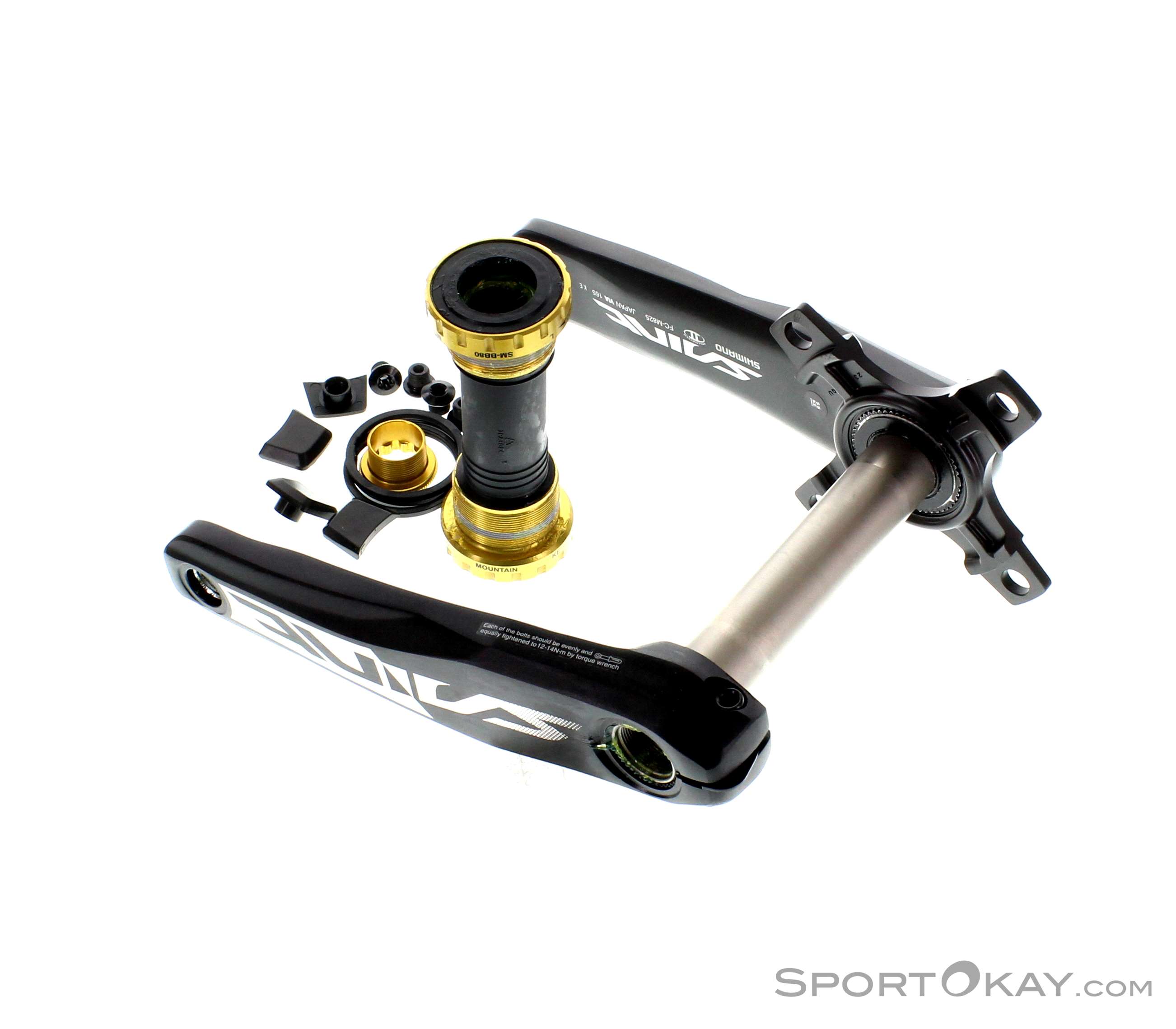 Shimano FC-M825 Saint Hollowtech II Kurbelgarnitur 165mm Crank - Main Image