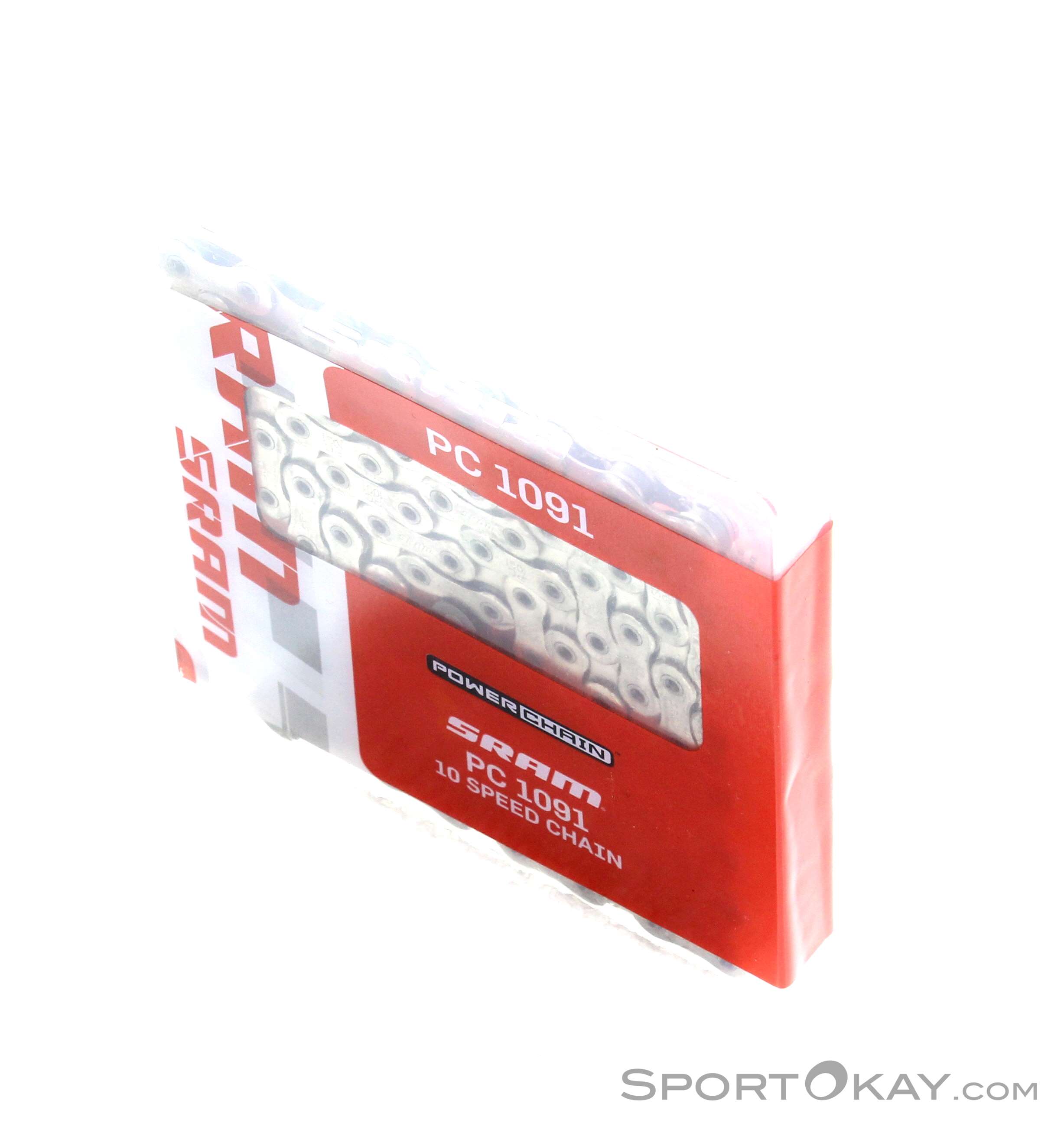 Sram Chaîne PC1091R HollowPin PowerLock road/MTB, Argenté | Bikeinn