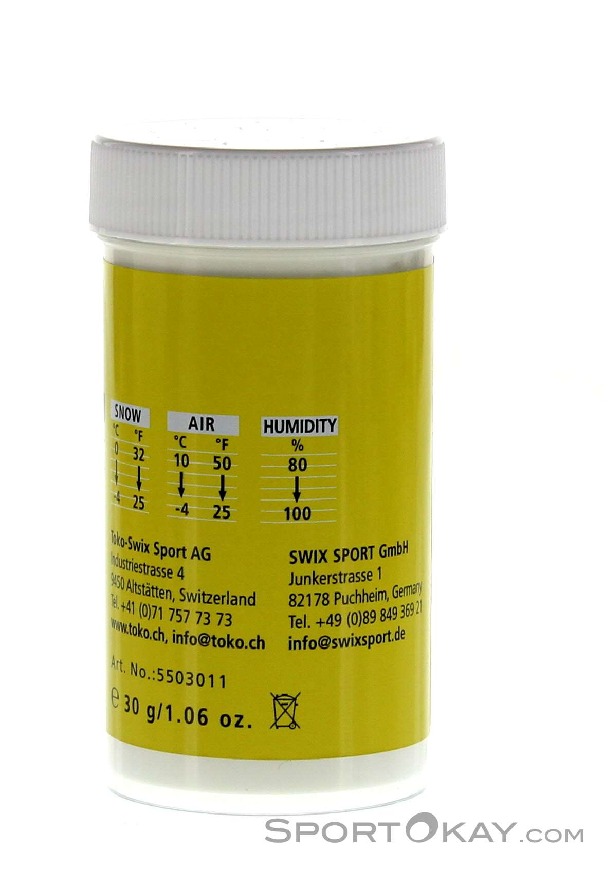 Toko JetStream Powder 2.0 yellow 30g Top Repair Powder - Wax