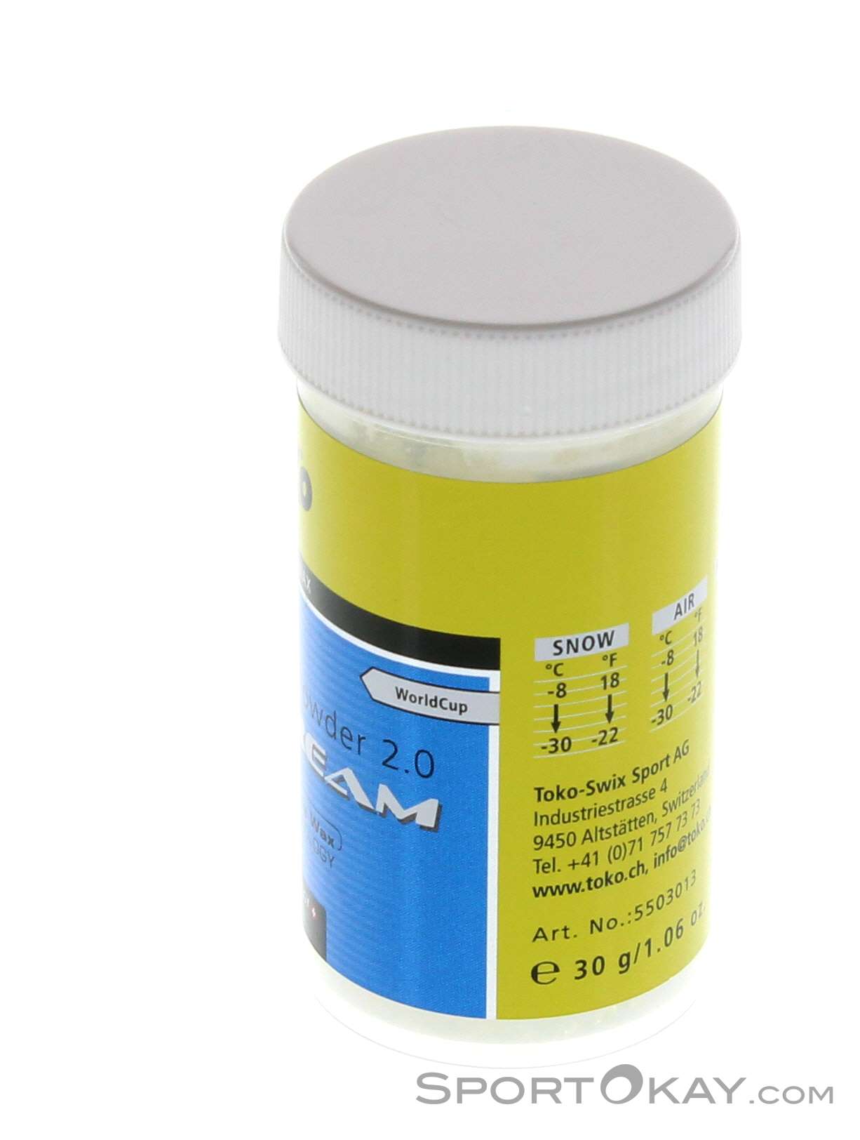 Toko JetStream Powder 2.0 blue 30g Top Finish Pulver - Wax - Ski