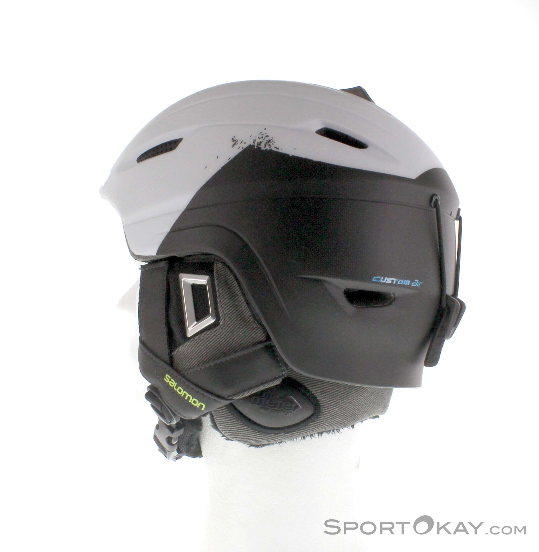 salomon custom air ski helmet Ranger Men's Helmet, Men, Skihelm Ranger Custom Air, black matte, XXL (61-62 cm) Sports & Outdoors notch safety Side view of a women's