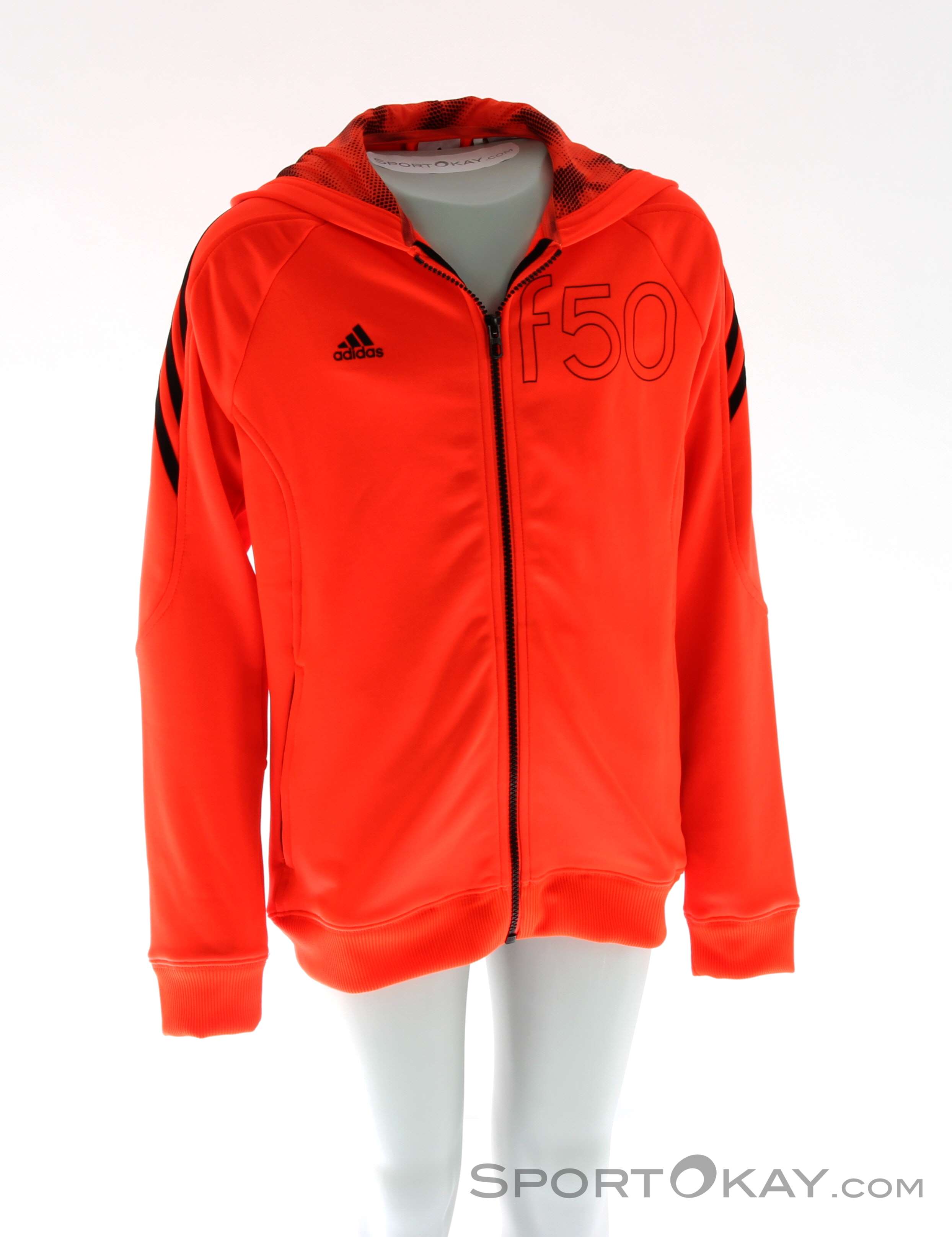 Adidas F50 Full Zip Hoodie Kinder Fitnesssweater - Jackets