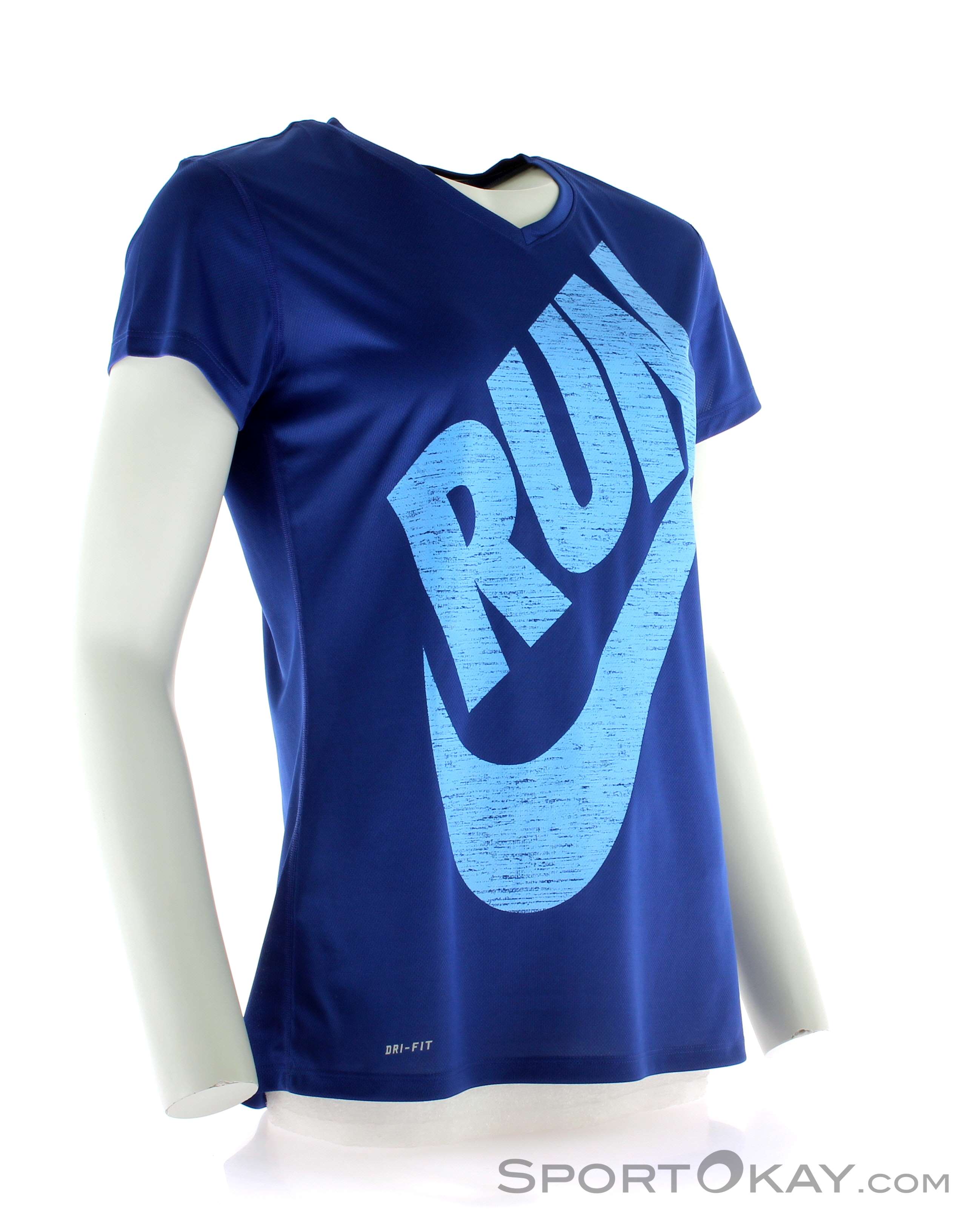 Nike Tee Damen Nike IS Run Graphic Tee Damen T-Shirt Shirts T