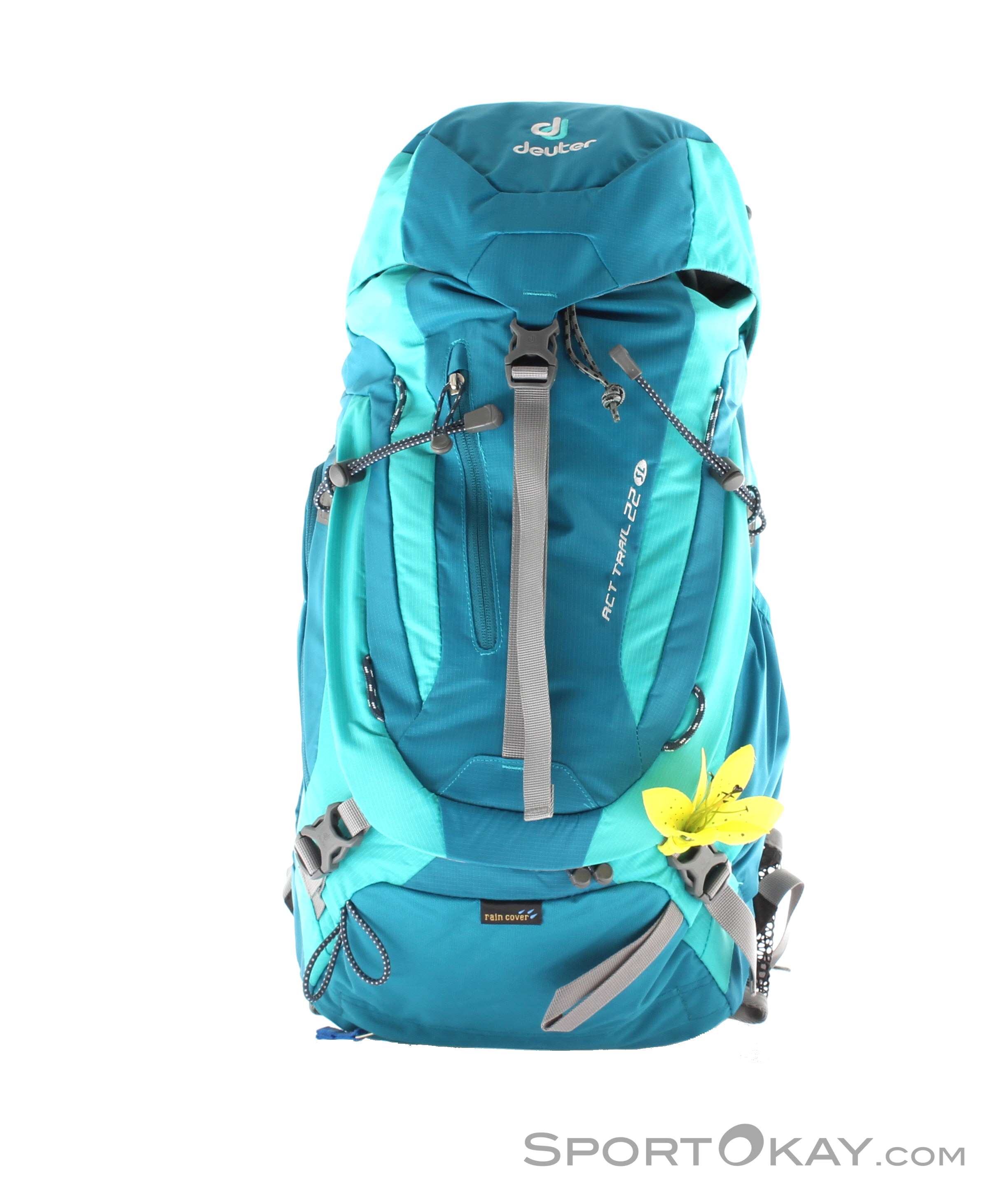 deuter act trail 22 sl backpack Hiking as well as perforated shoulder straps and hip fins Deuter Trail 22 SL -