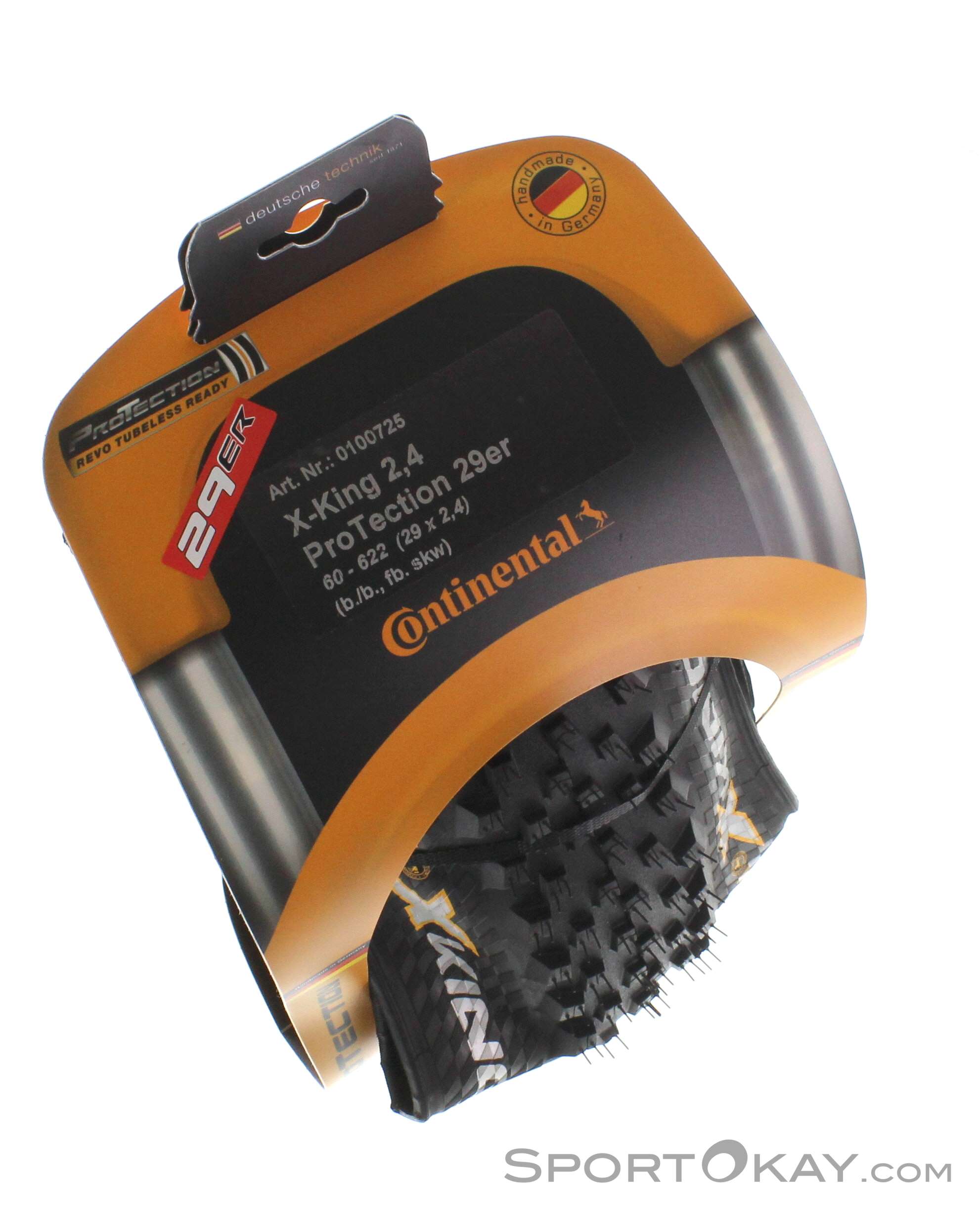 Continental X-King ProTection 29 x 2.4 Tire - Tire & Tube