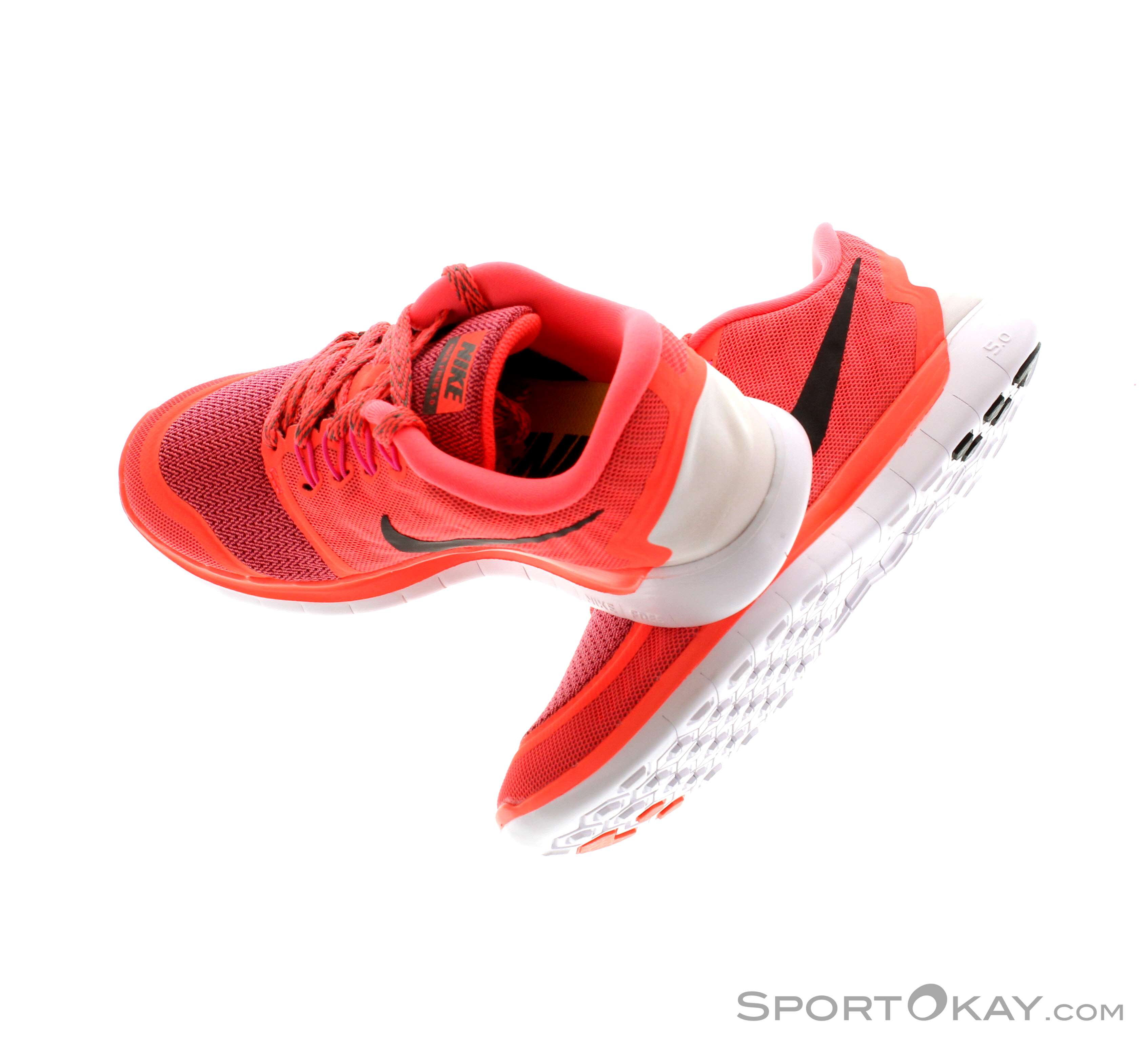 red nike free run womens