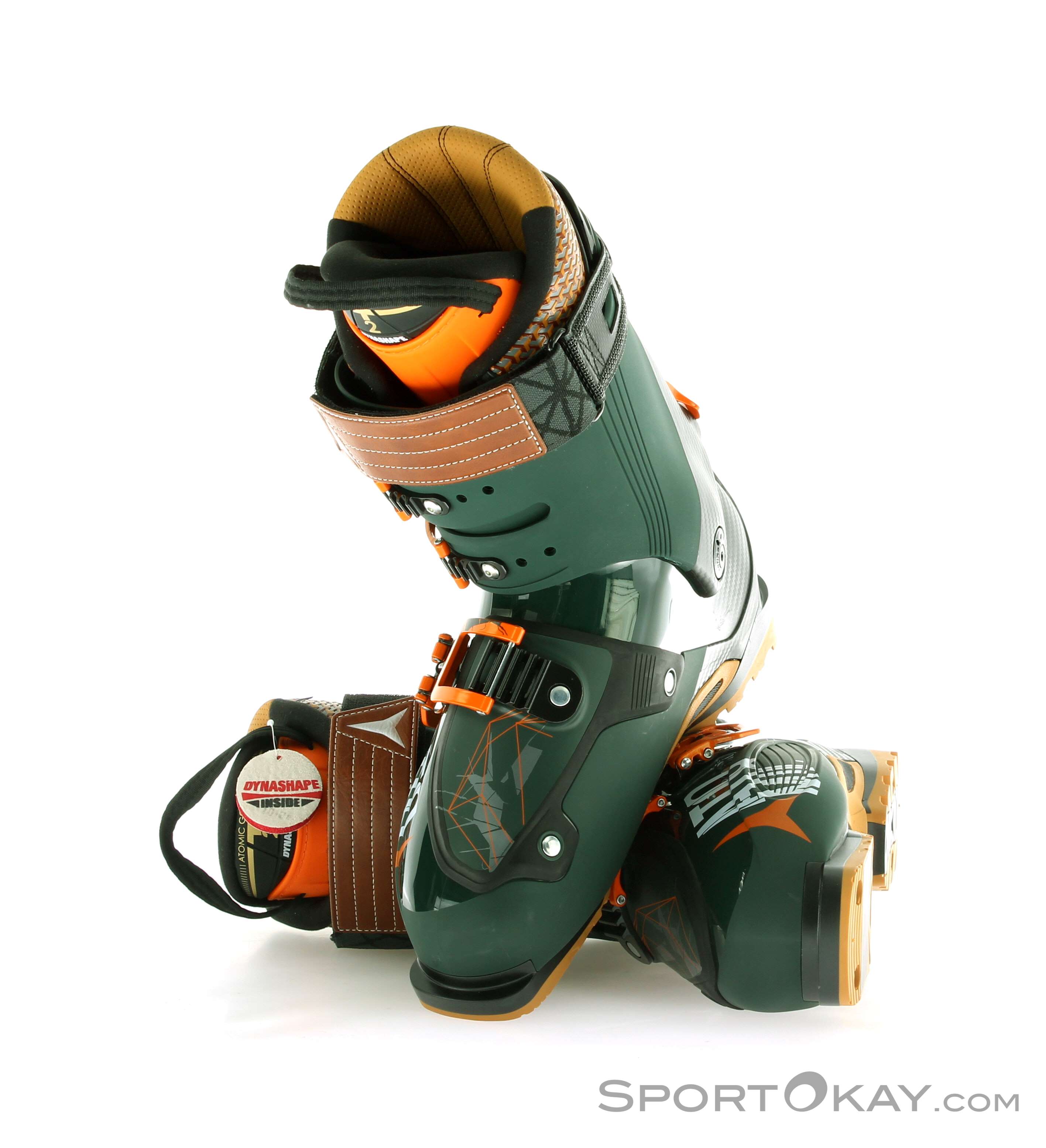 ATOMIC WAYMAKER 120 CARBON 25cm スキーブーツ Atomic Waymaker Carbon 120, dark green/black/orange | BIKER
