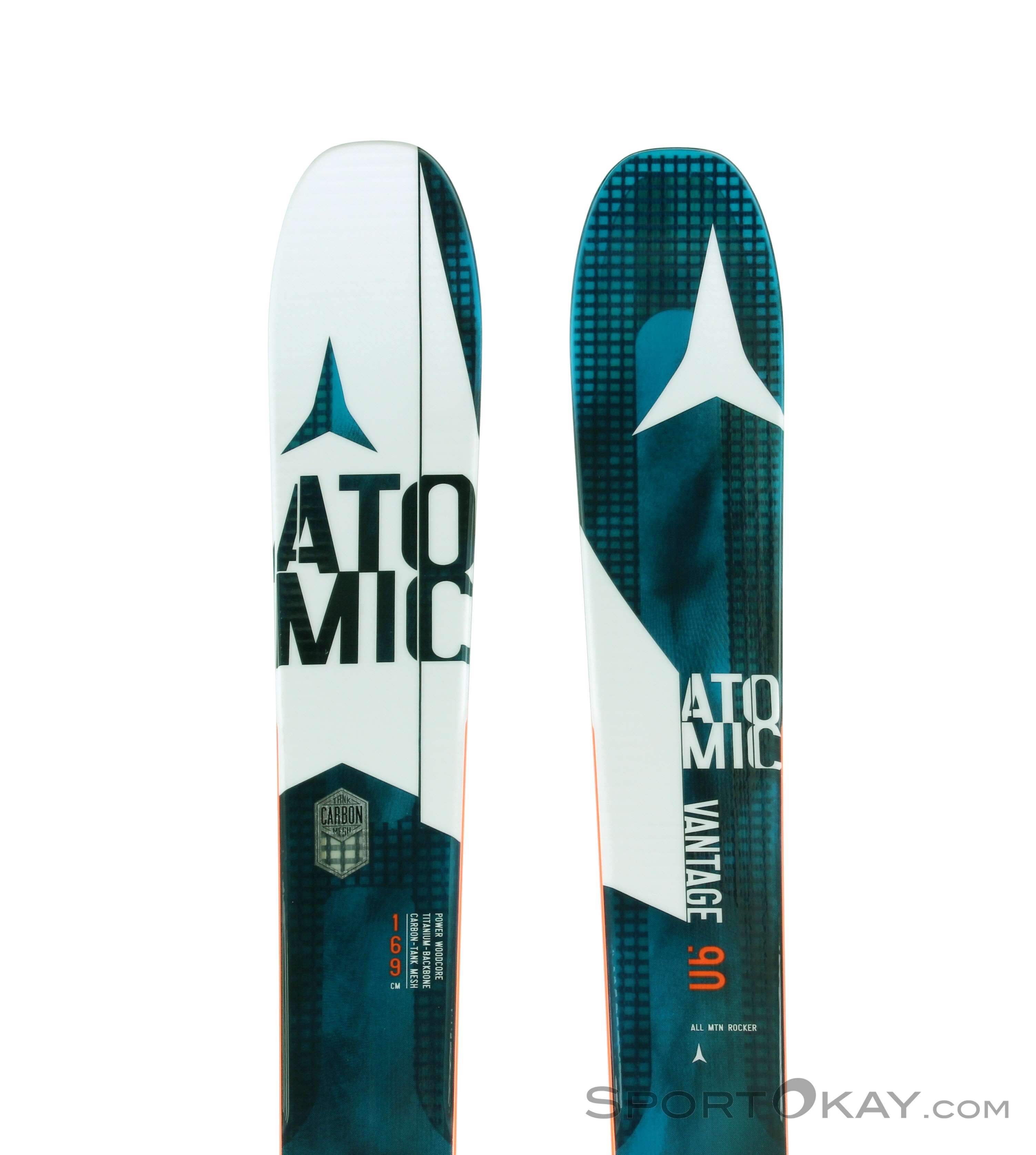 Atomic Vantage 90 CTI + Warden 13 Skiset 2016 - Alpine Skis - Skis