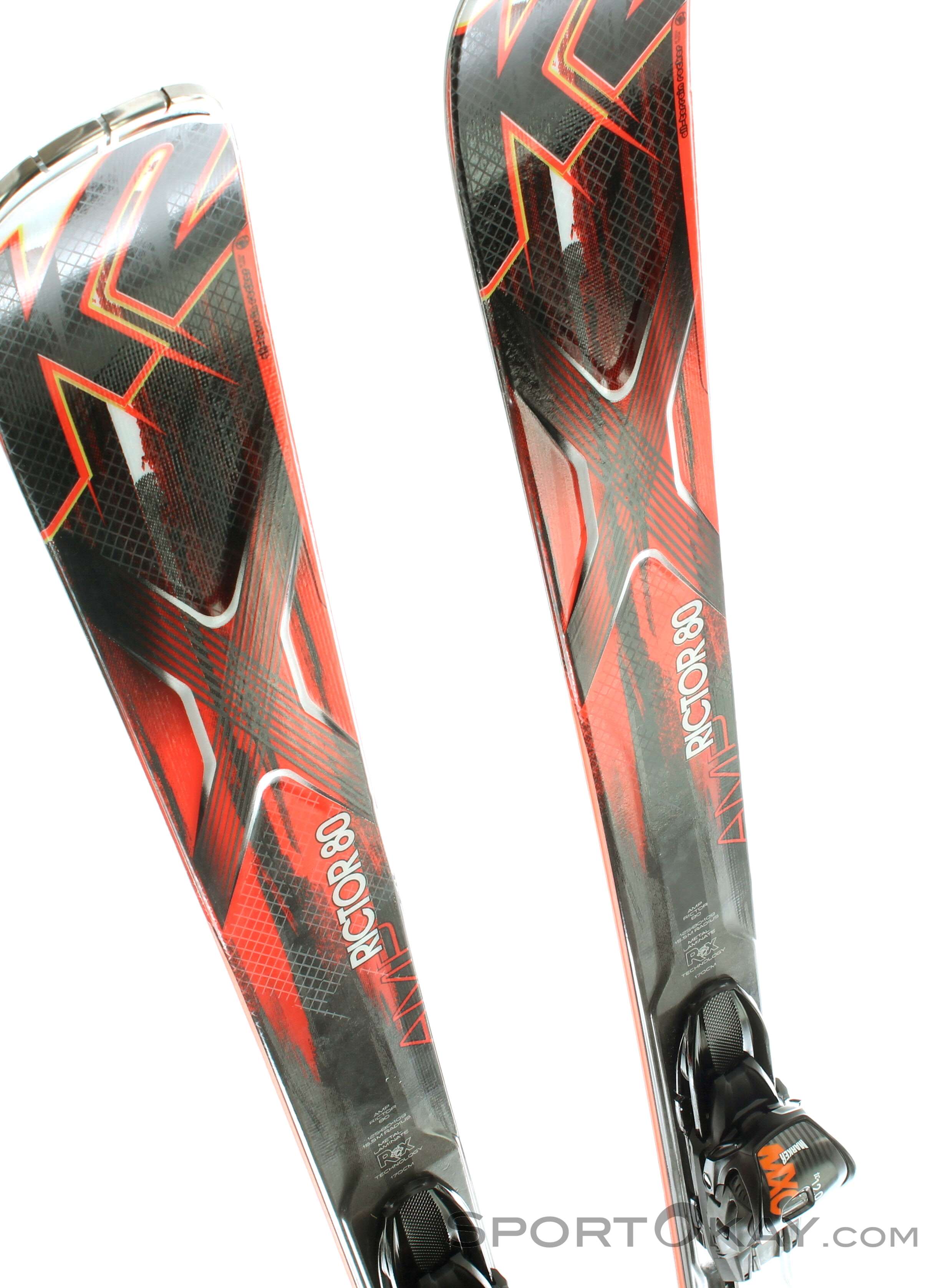 2015 k2 amp 80xti skis K2 Rictor 80 AMP + MXC 12 TC Ski Set 2015 - Alpine Skis - Skis - Ski &  Freeride