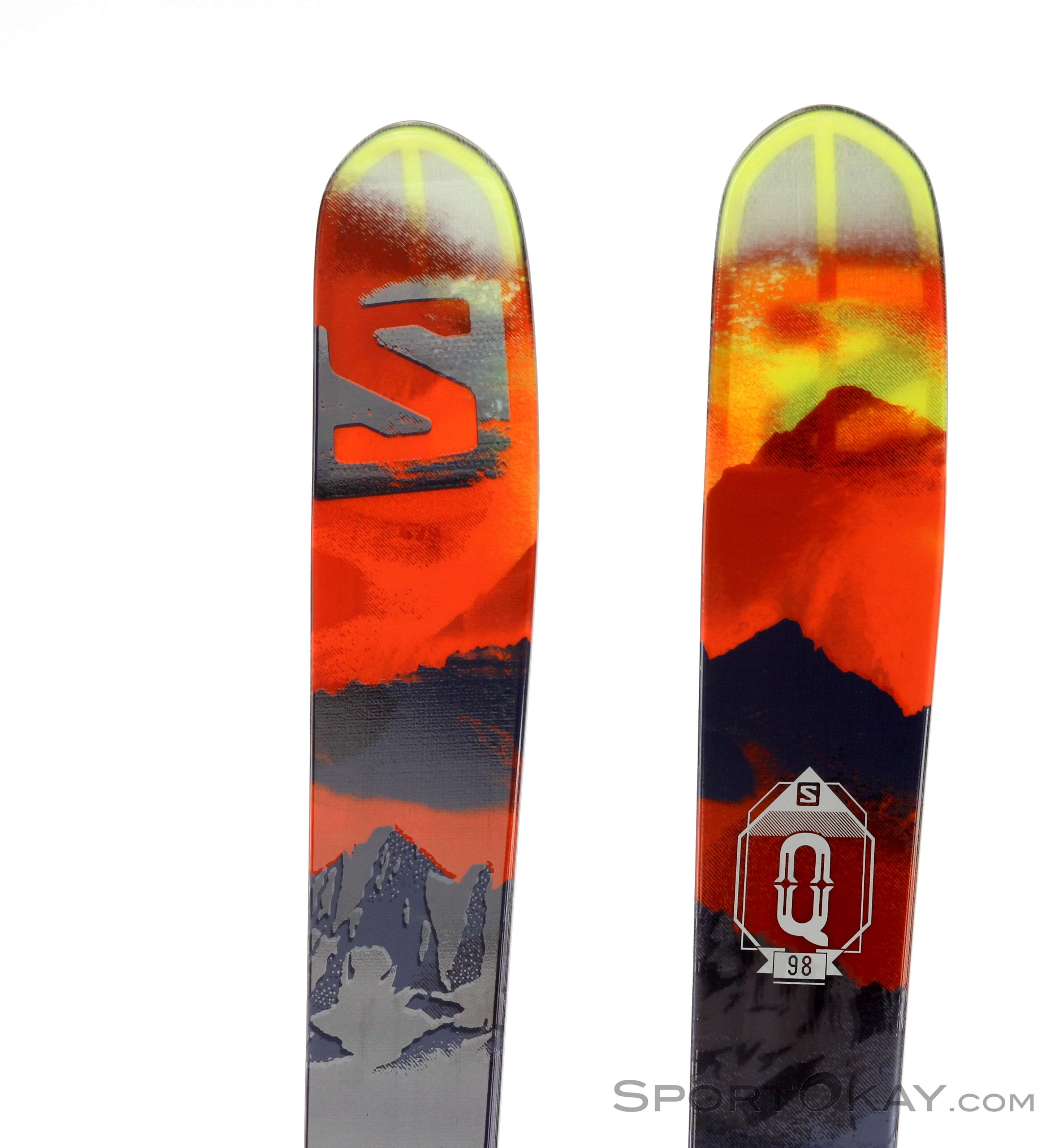 Salomon Q-98 Naked All Mountain Skis 2016 - Freeride Skis