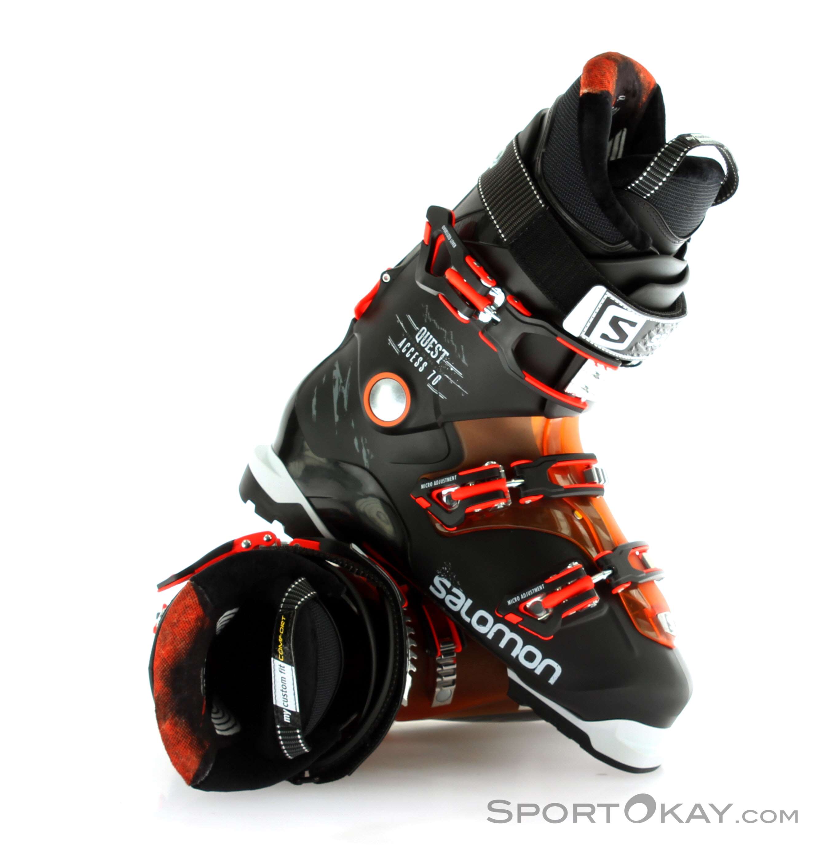 Salomon Quest Access 70 Mens Ski Boots Alpine Ski Boots Ski