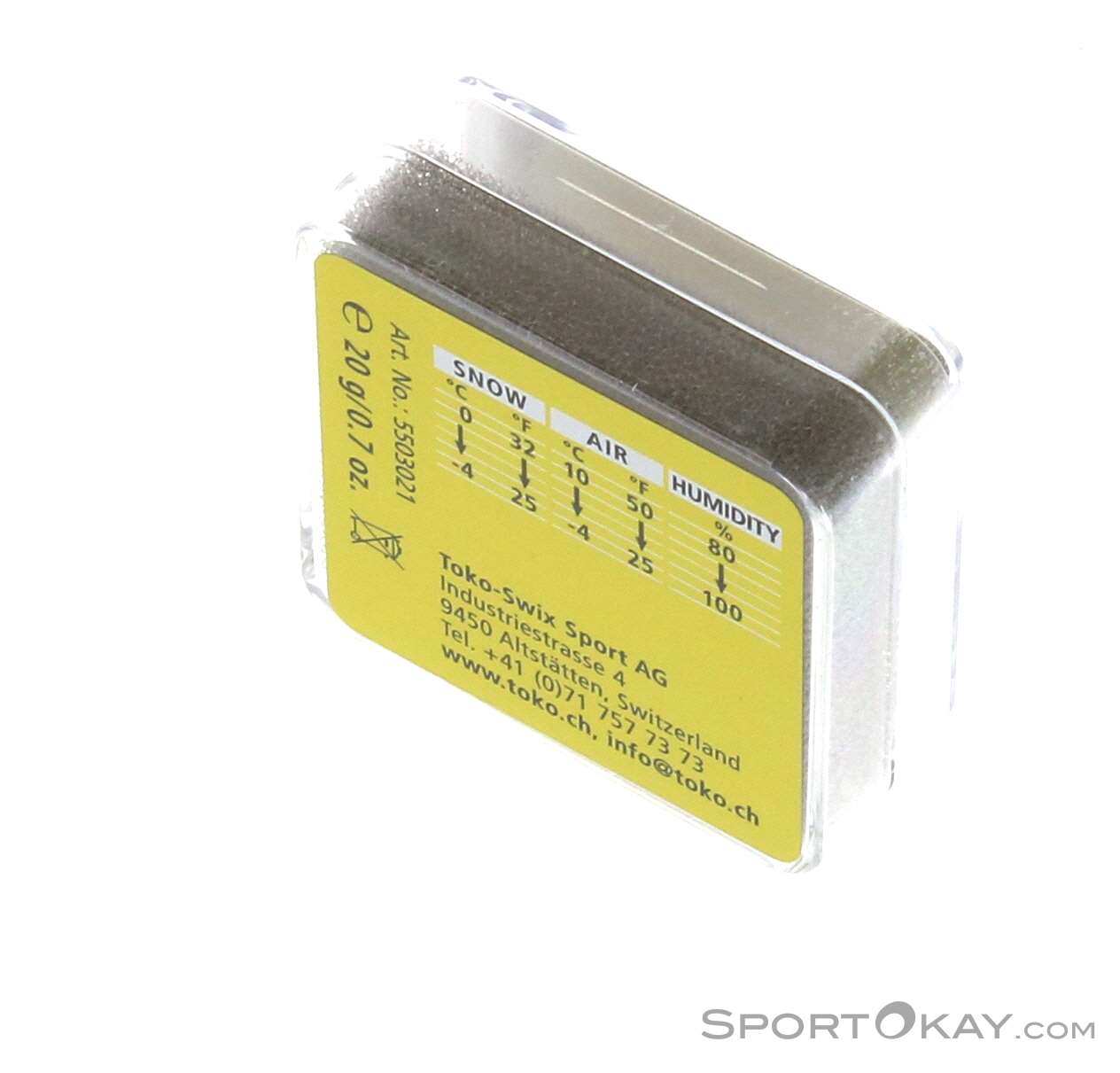 Toko JetStream Bloc 2.0 yellow 20g Wax - Wax - Ski Care - Ski