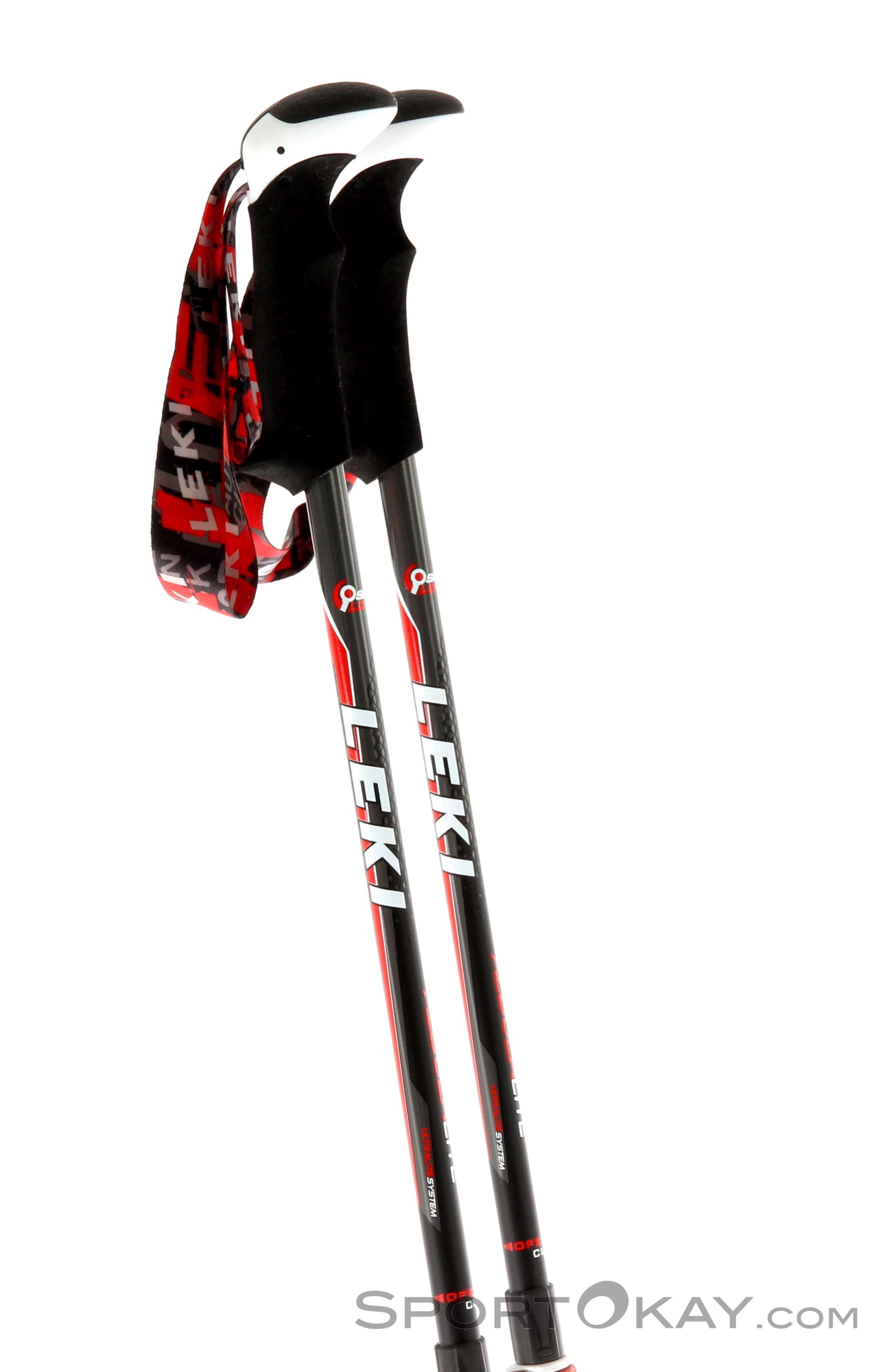 Bastoncini Da Sci Leki Speed Lite S - Lunghezza Fissa 105cm, Impugnatura Trigger S, Punta In Acciaio, Nero - Foto 9