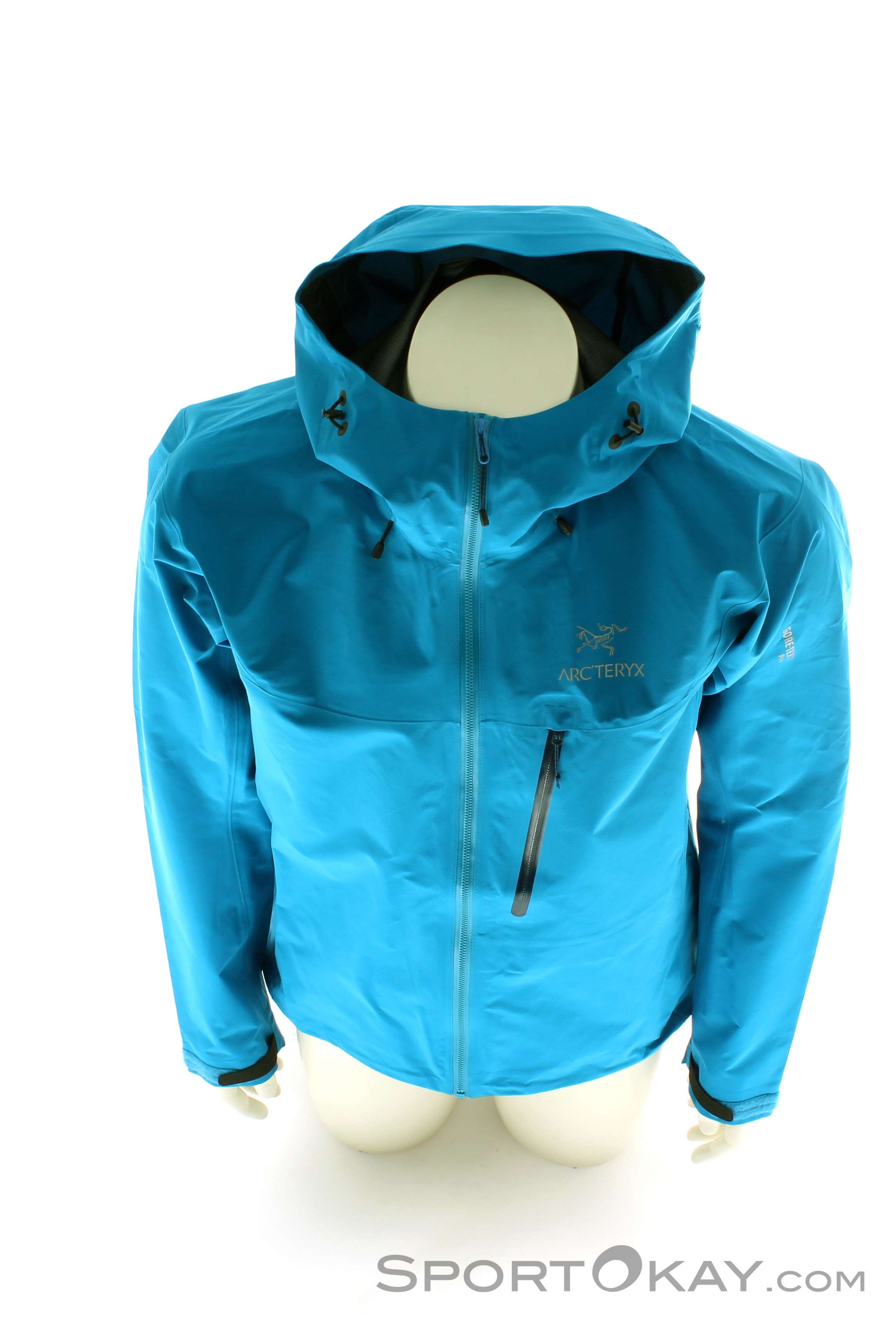 Hood Arcteryx Alpha Fl M Arc'teryx Alpha FL Jacket In Dynasty Red