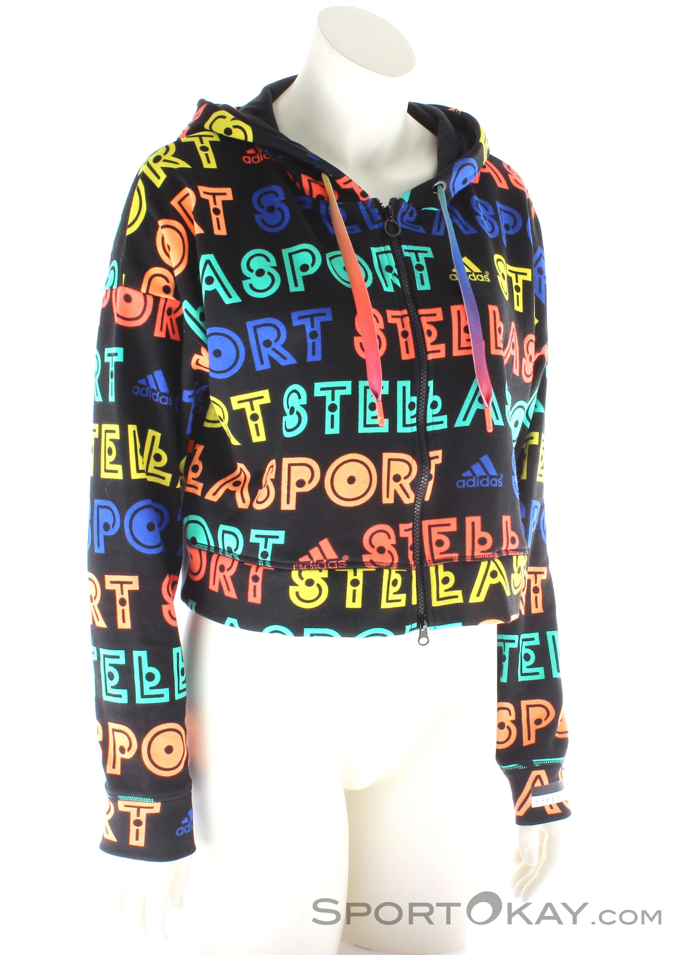 adidas Stellasport Printed Full Zip Womens Training Sweater