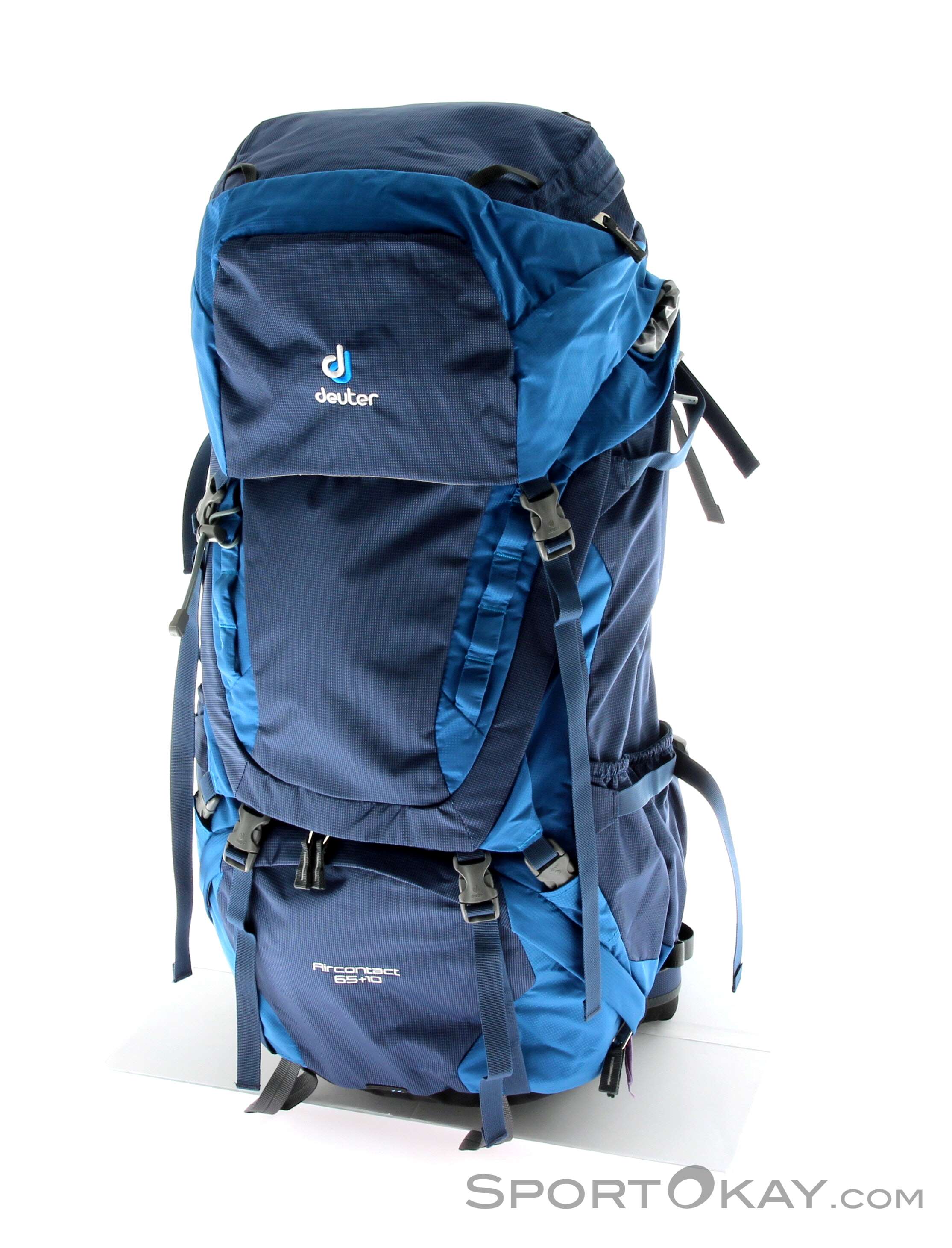 deuter aircontact 65 10 zaino da viaggio e backpacking Voyager 65+10, Atlantic Ink in which the entire backpack can be stored Deuter Aircontact Core 60+10L Backpack