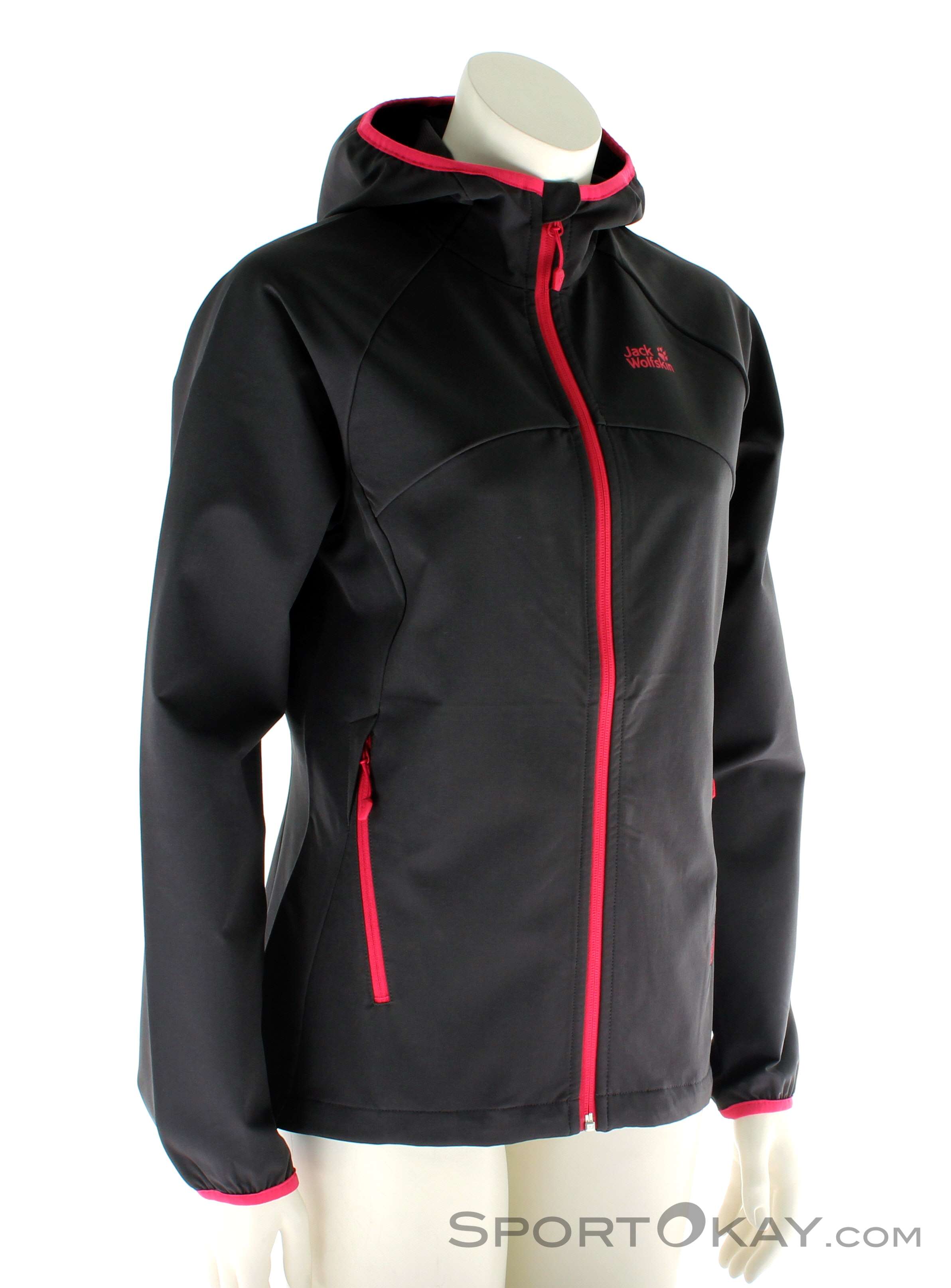 Jack Wolfskin Turbulance Womens Outdoor Jacket Functional