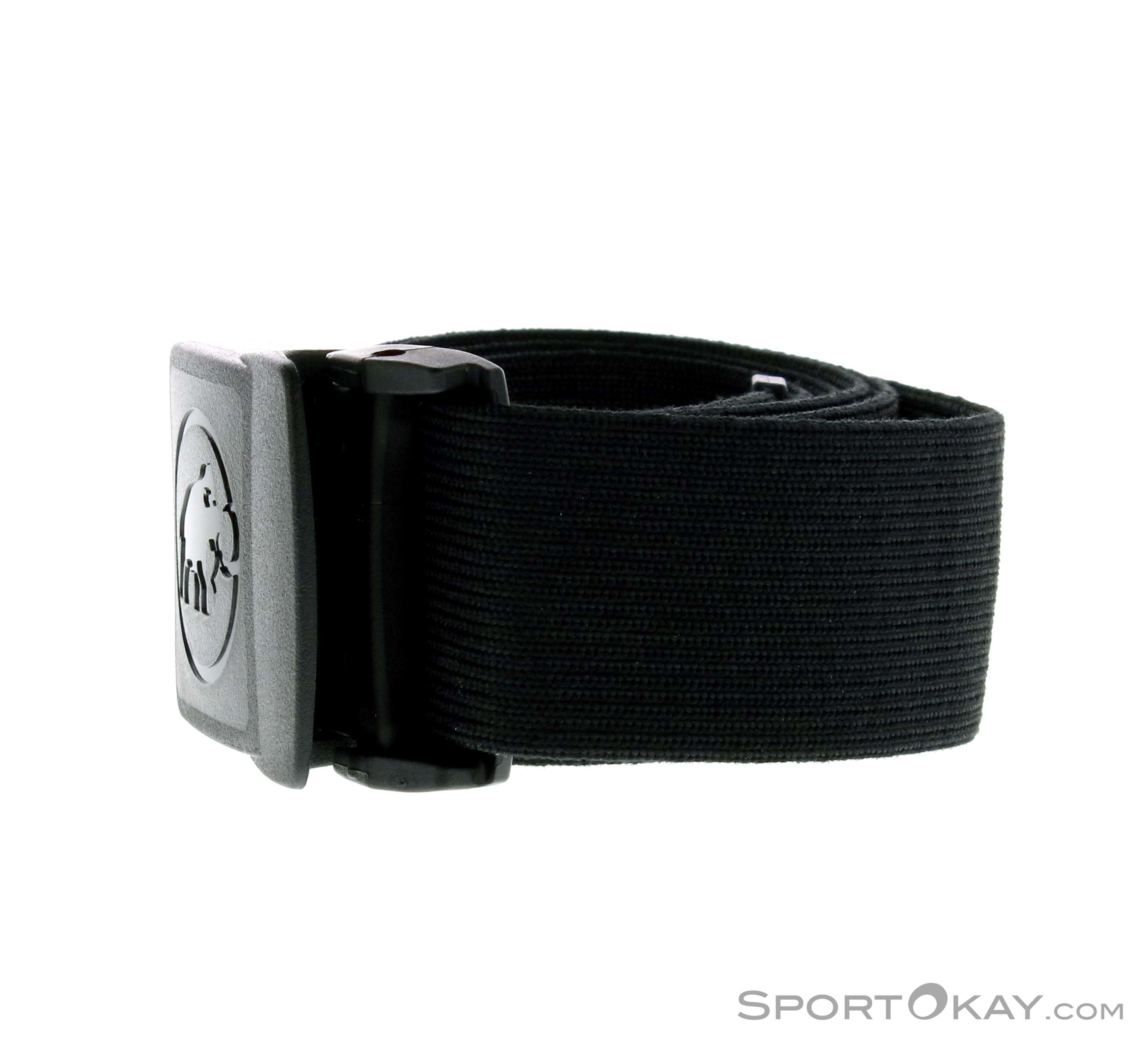 Diesel OVAL LOGO - Riem - black/zwart