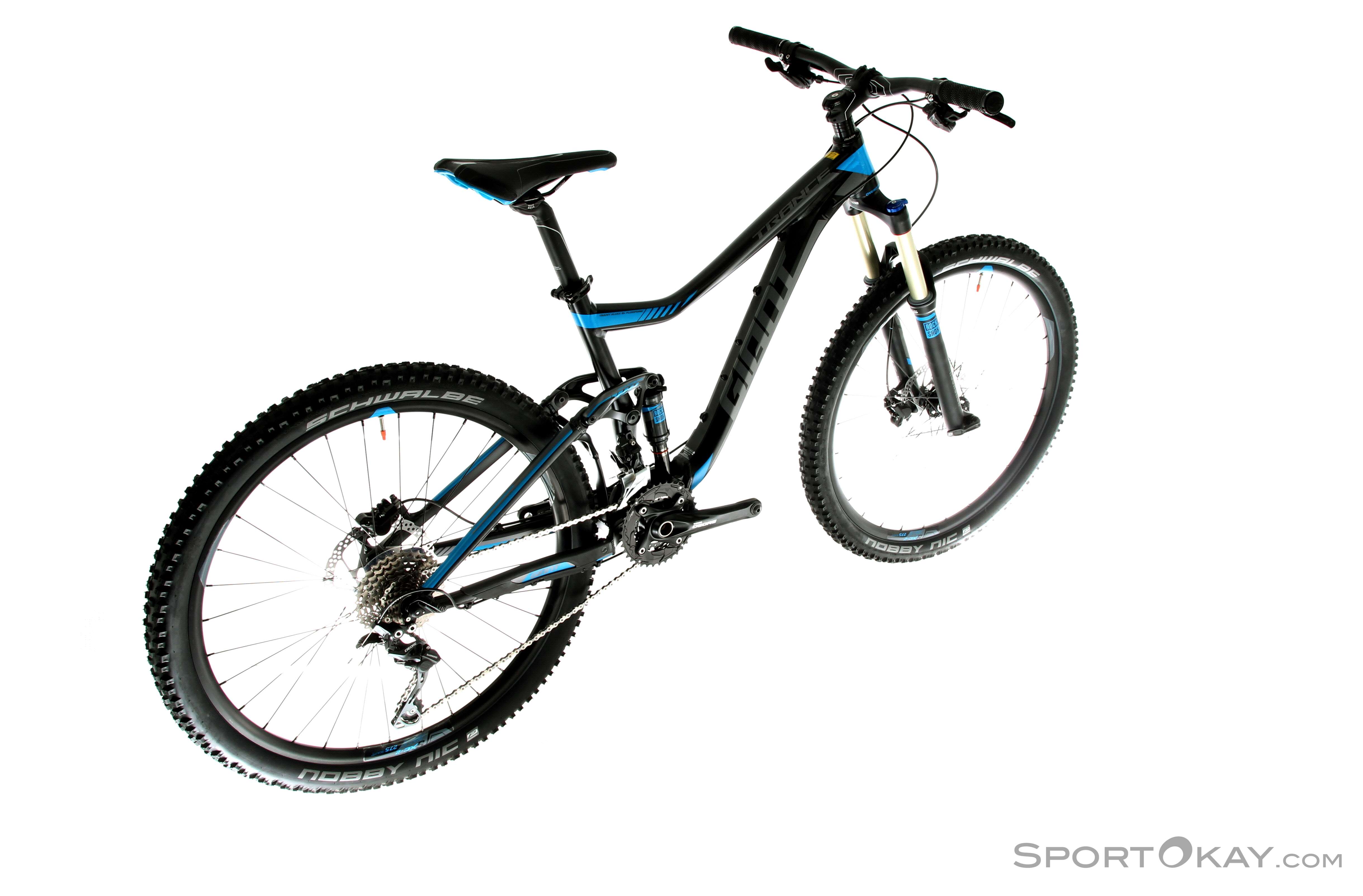Giant Trance Black Blue Giant Trance 27,5 2016 All Mountain Bike