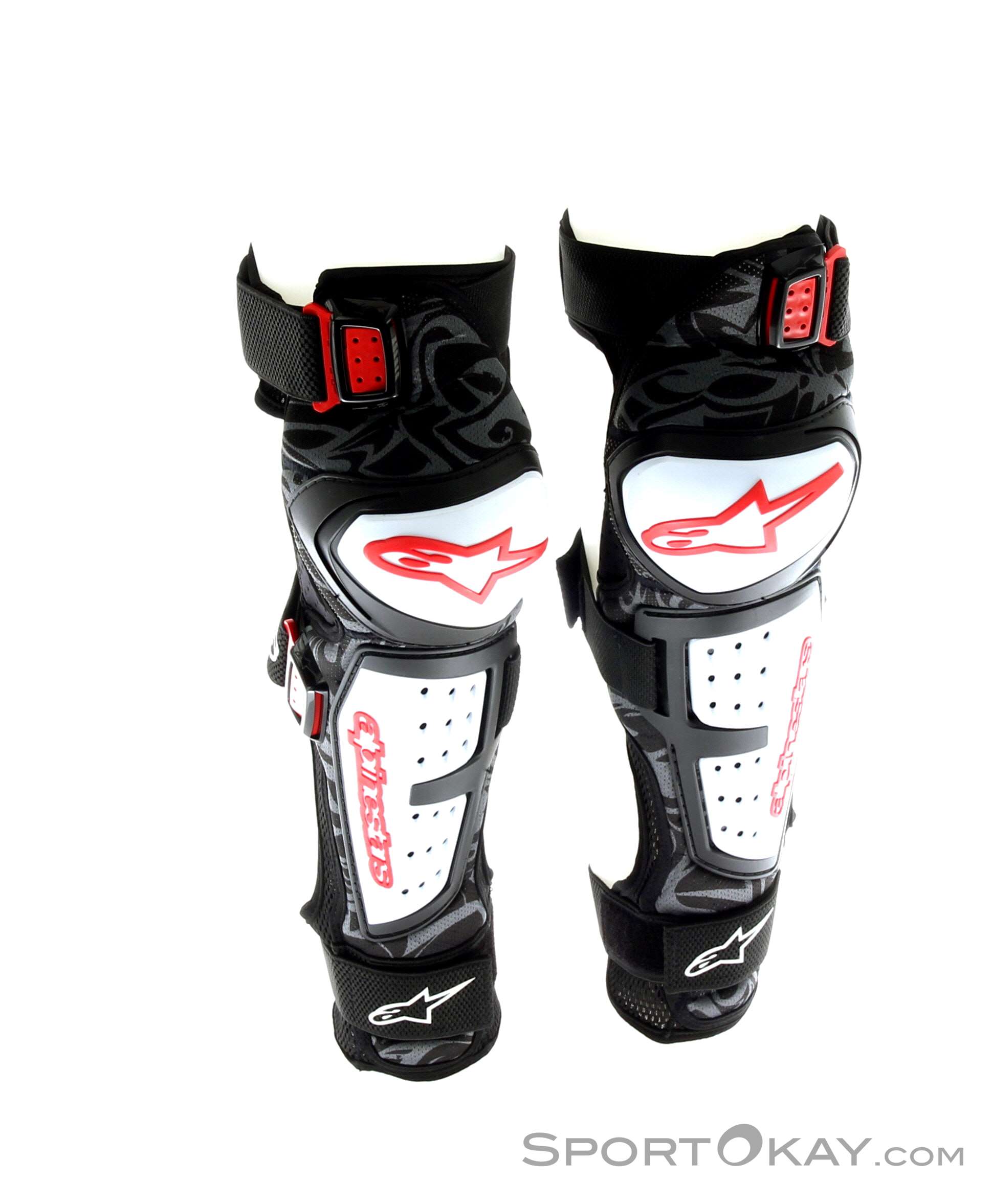 Protections Alpinestars Moab : Tibias/genouillères + Coudières - Lot Neuf Taille L/XL