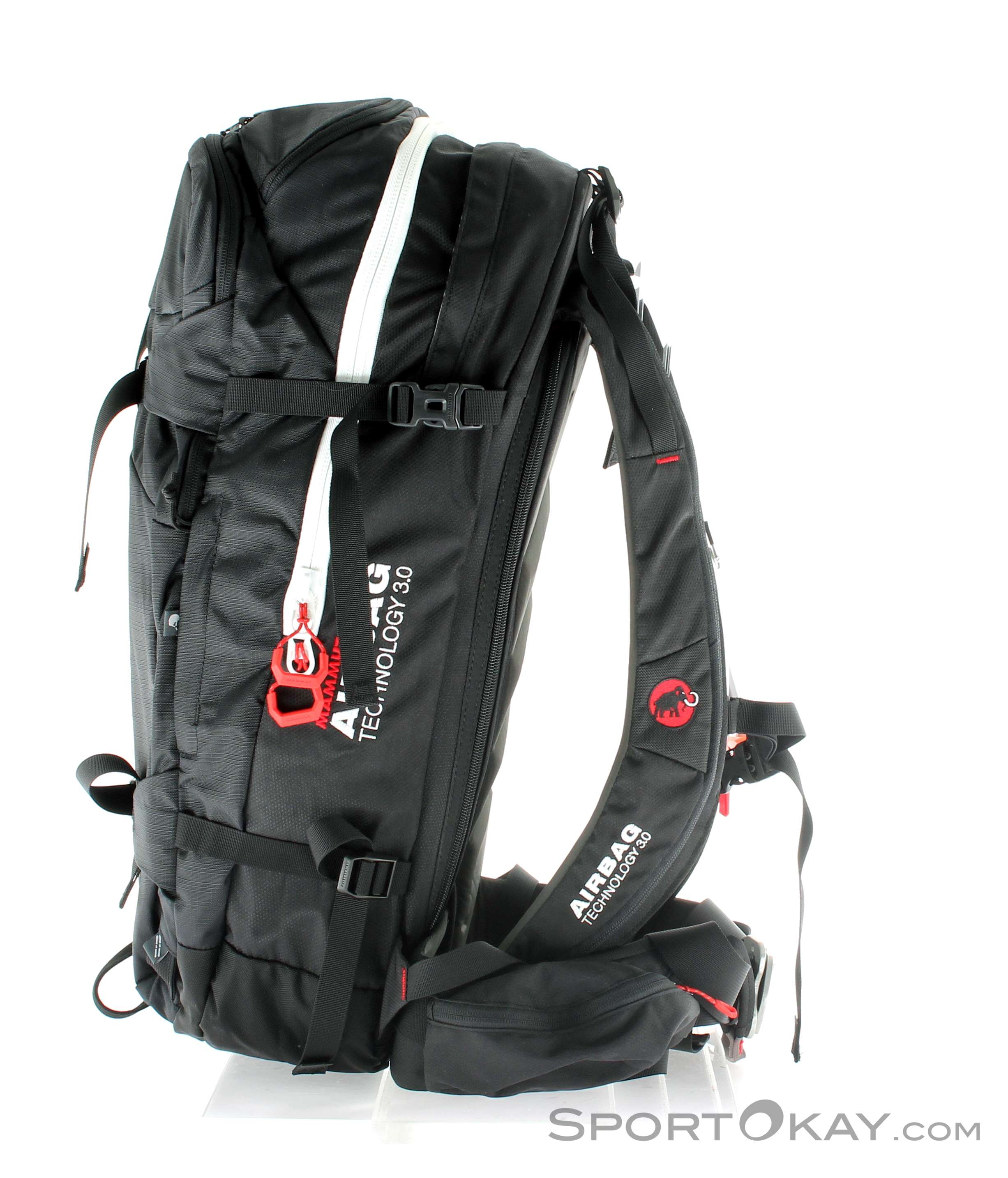 Mammut Pro 45 Zaino Valanga Con Airbag Rimovibile 3.0, 45 L, Nero