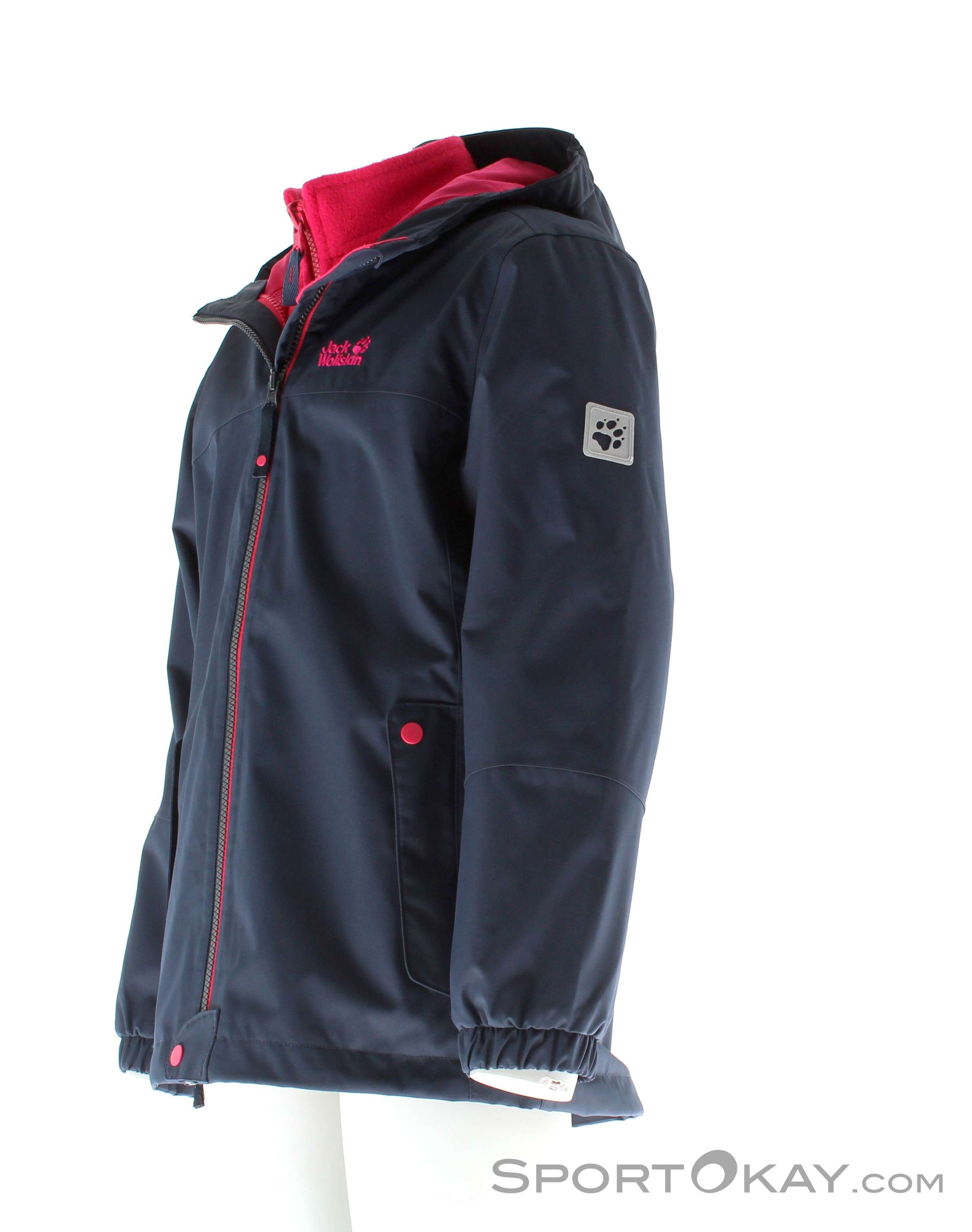 Winterjacke Jack Jack Wolfskin Funktionsjacke 140 Jack Wolfskin