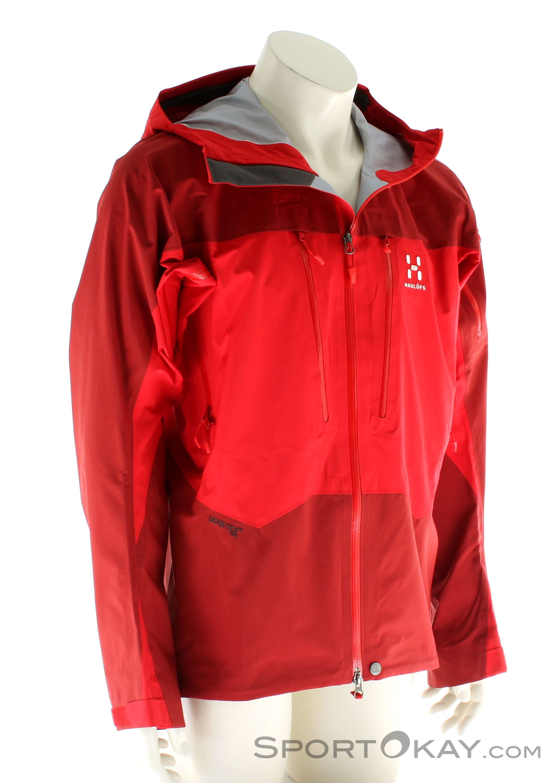 スノーボード HAGLOFS spitz jacket s black red Spitz GTX Pro II Jacket Men | True Black | Jackets | GORE-TEX