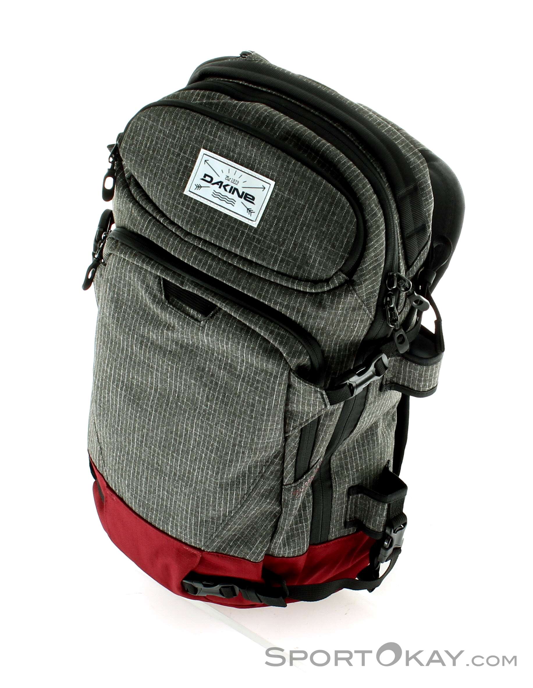 Sac à Dos Dakine Heli Pro 20L Gris/vert, Top Pour La Rando Ou Le Daily