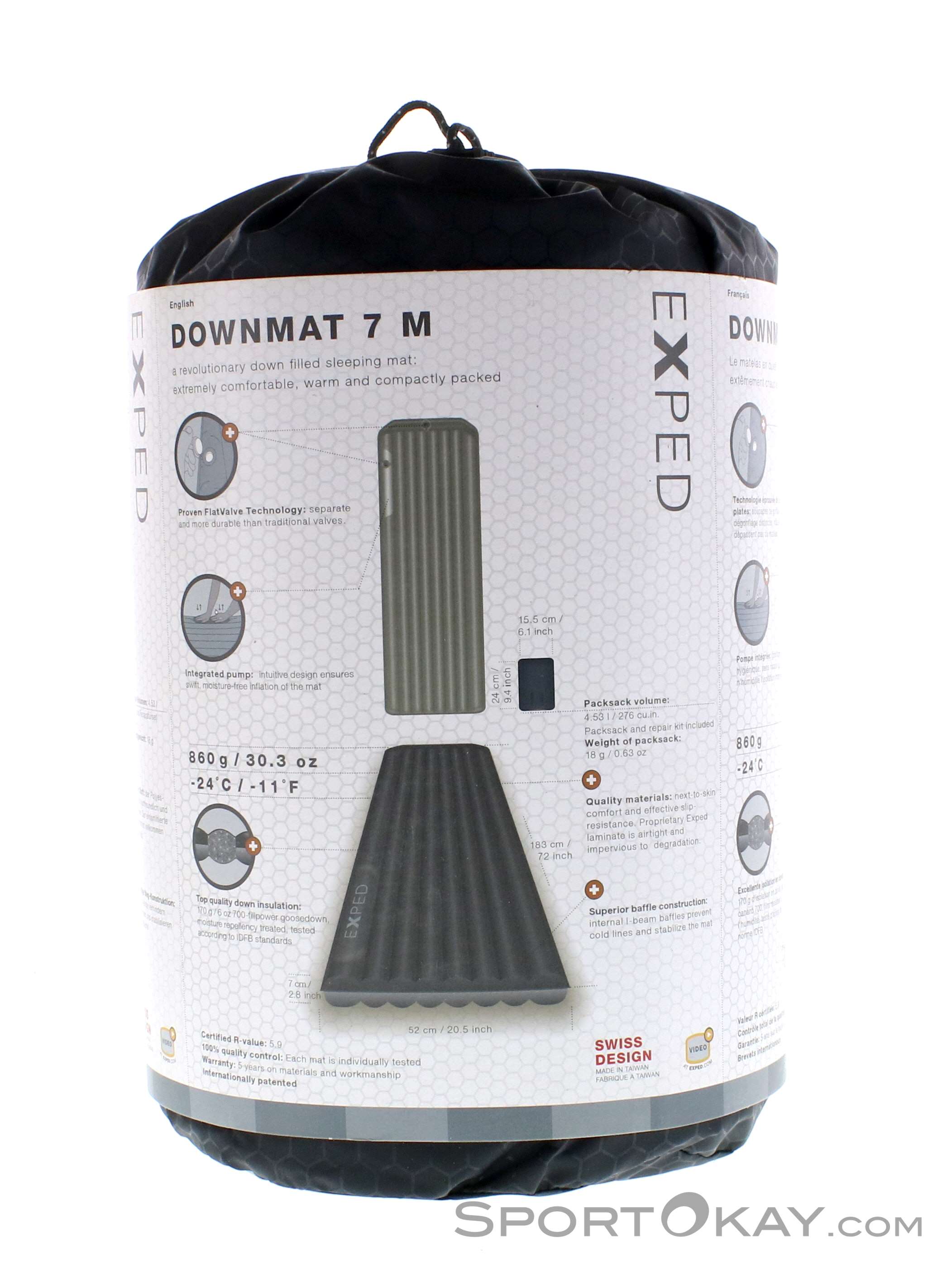 M Exped Downmat Exped ULTRA 7R Mummy Sleeping Mats