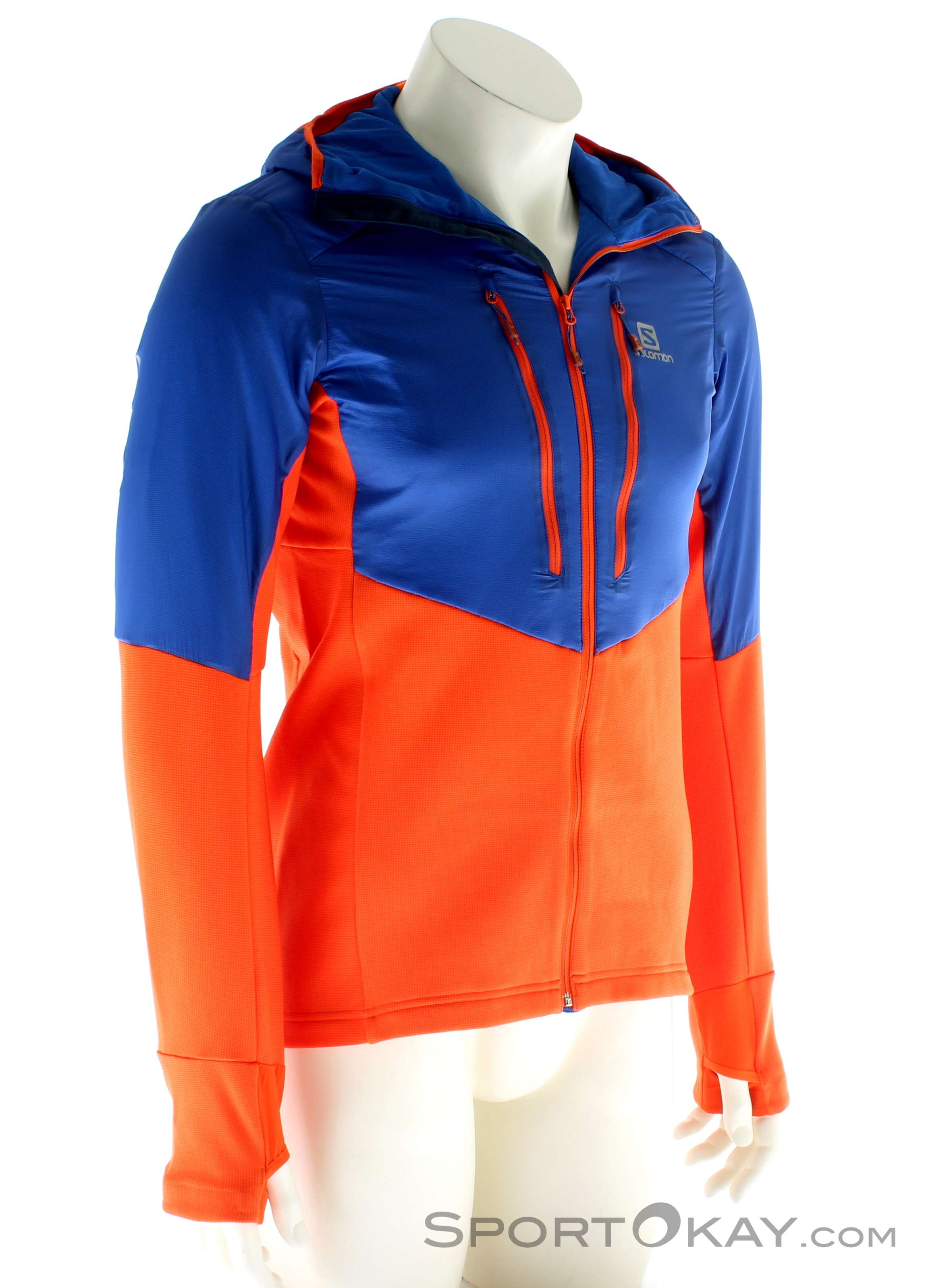 Salomon Drifter Air Mid Hoody Mens Ski Sweater Ski Sweaters