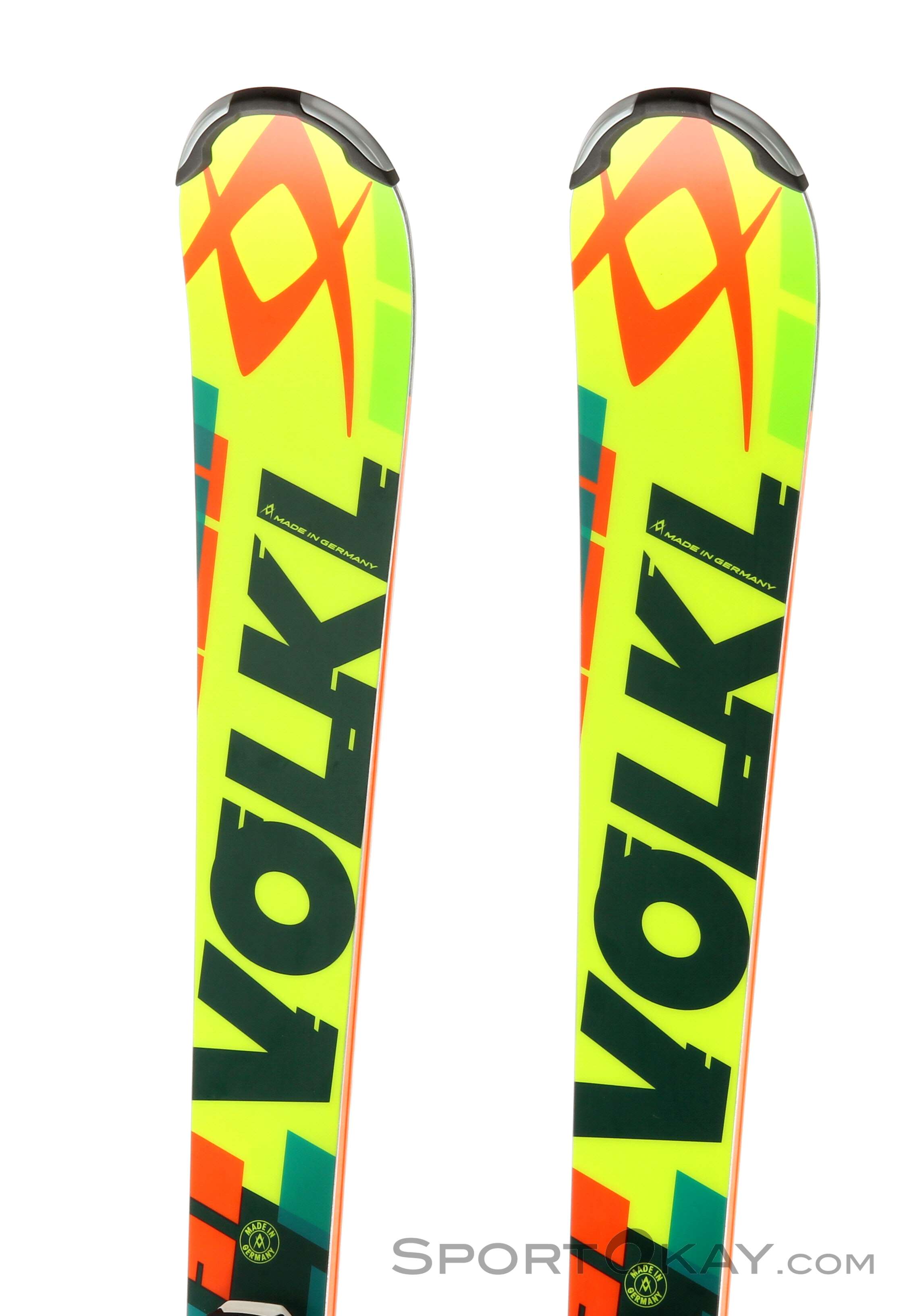 Völkl Racetiger Speedwall SL R + Race 10 Youth Ski Set 2017