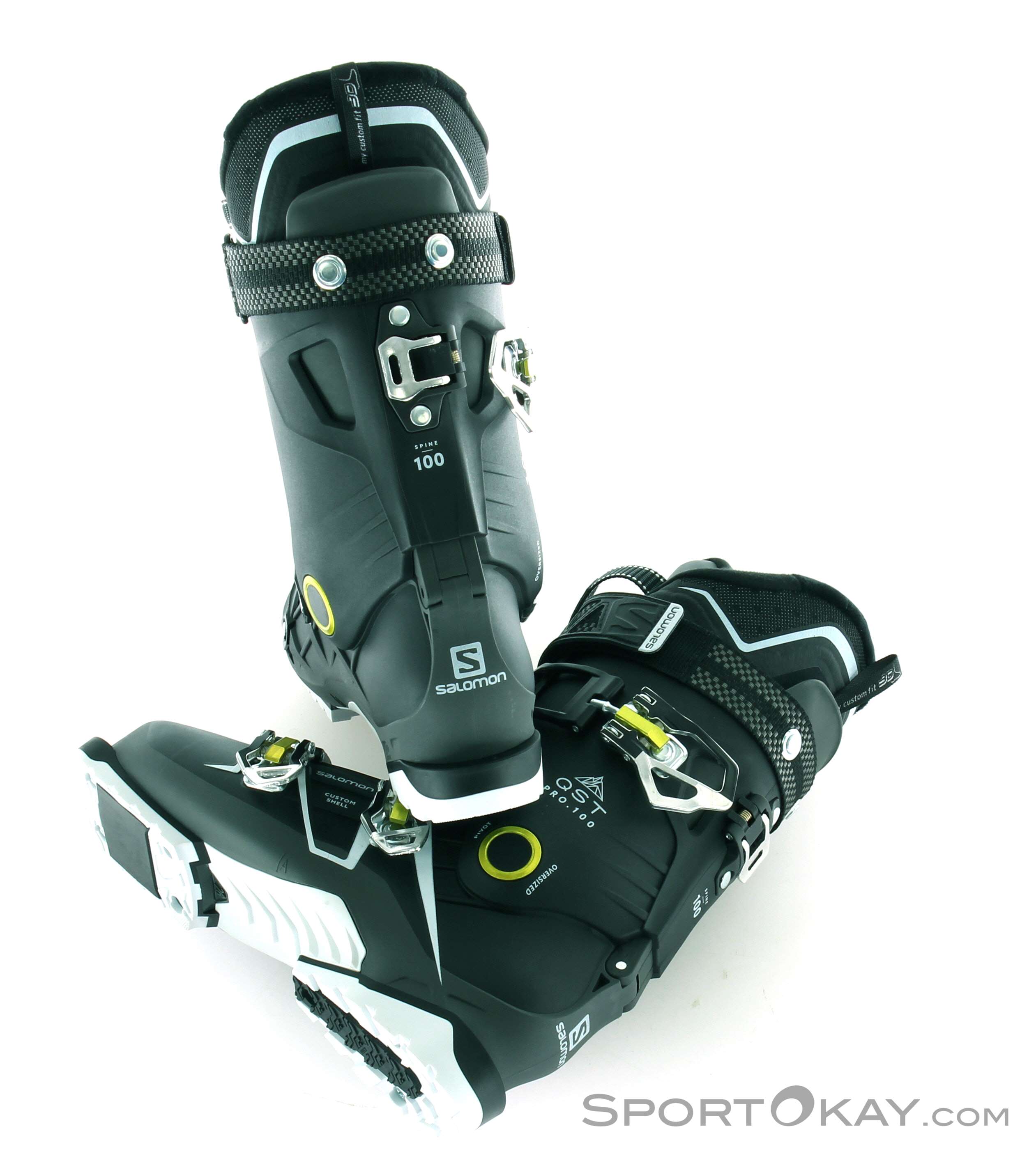 Salomon QST Pro 100 Mens Ski Boots - Alpine Ski Boots - Ski