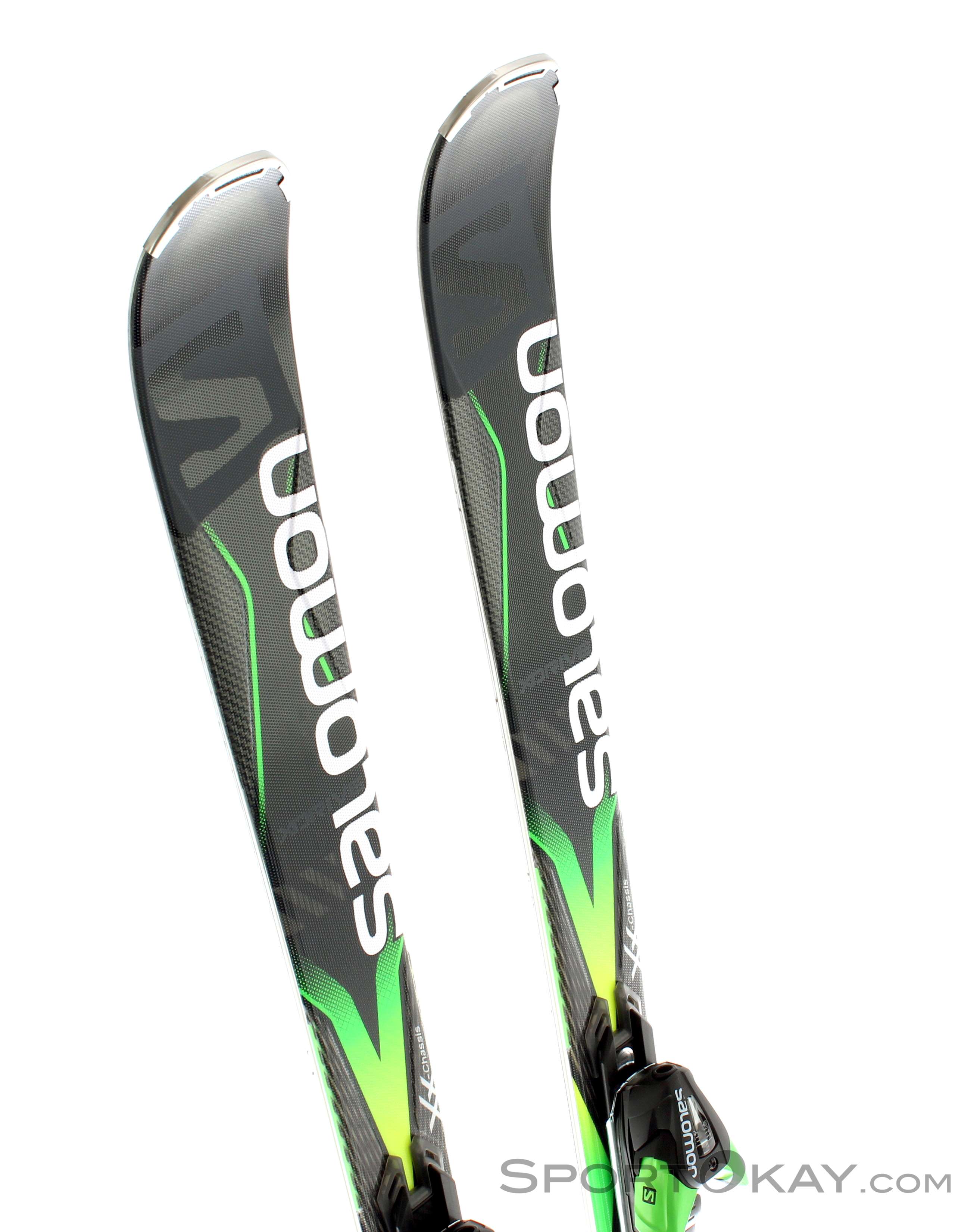 Salomon X Drive 8.0 FS + XT12 Ski Set 2016 - Alpine Skis - Skis