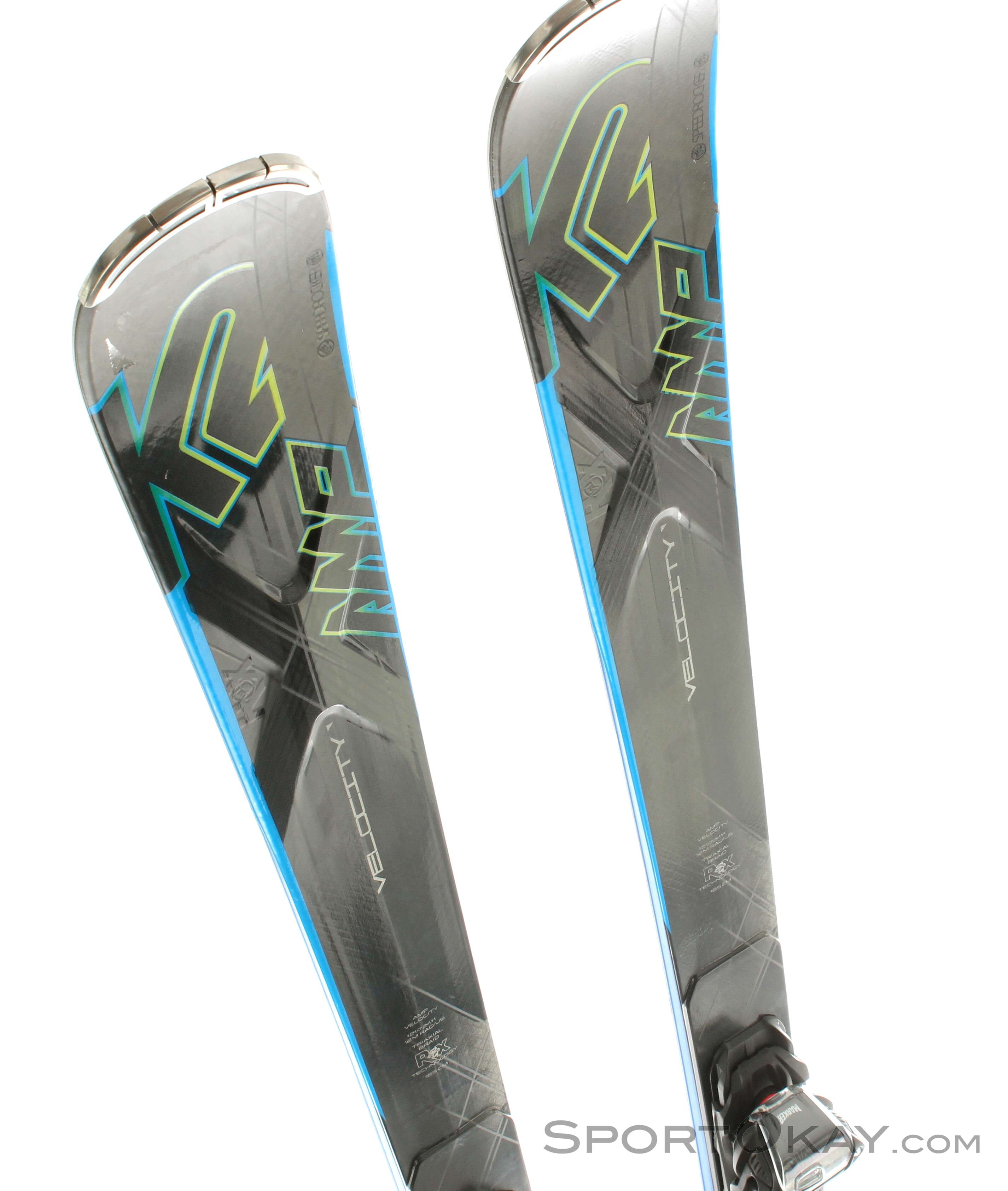 K2 AMP Velocity + Quickclick M3 10 Ski Set 2016 - Alpine